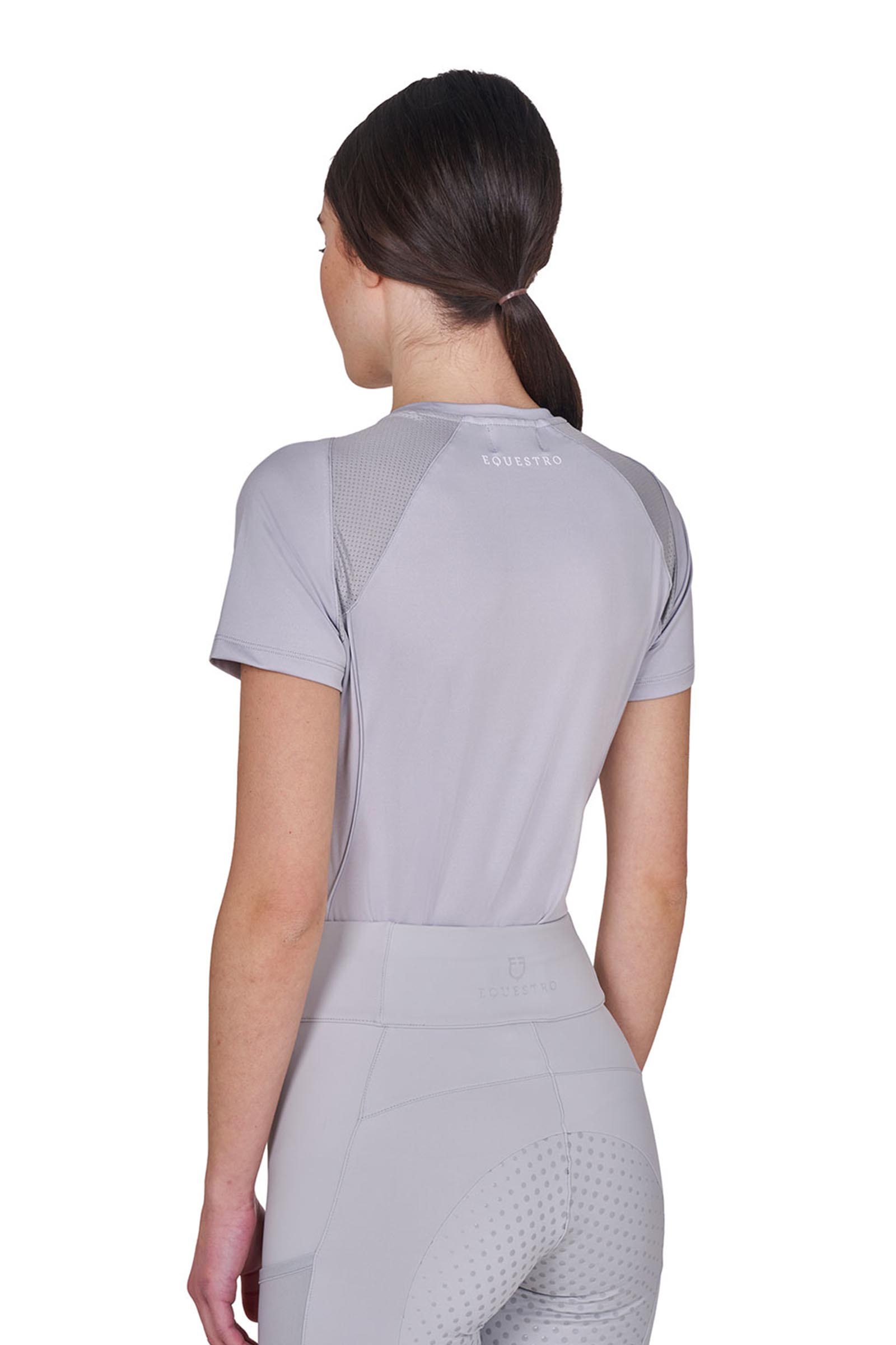 Equestro SS2026 Camiseta t&eacute;cnica slim entrenamiento mujer  