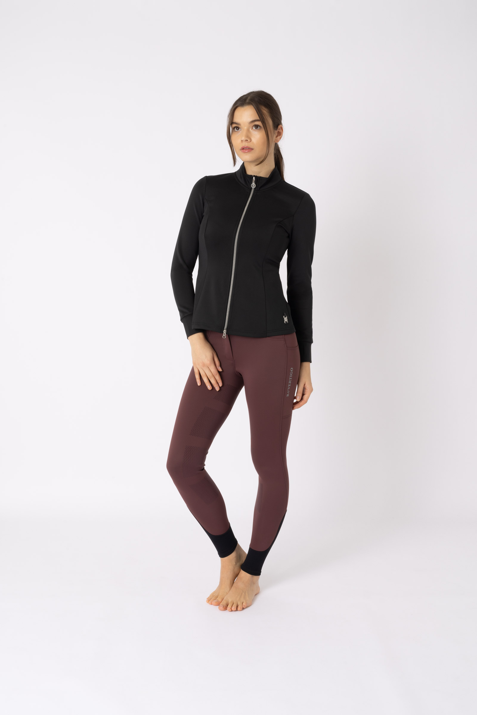 Chaqueta de Equitación de Entrenamiento con Pliegues para Mujer B Vertigo Sarah
