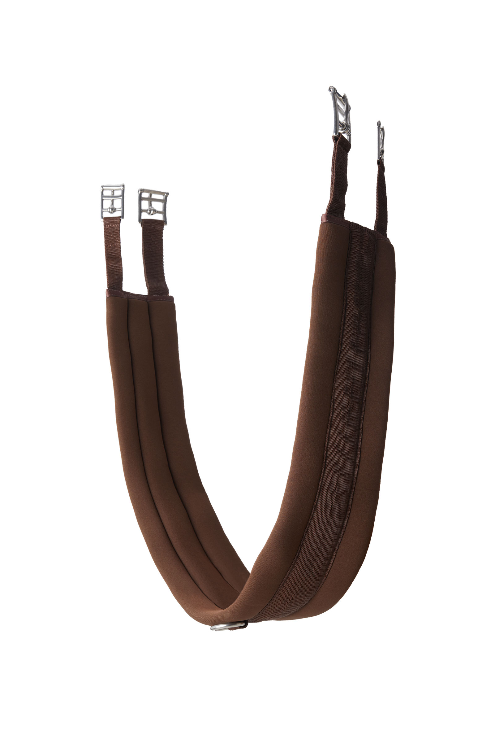 Demitasse Brown Cincha Larga de Neopreno sin Elástico Horze Dinant