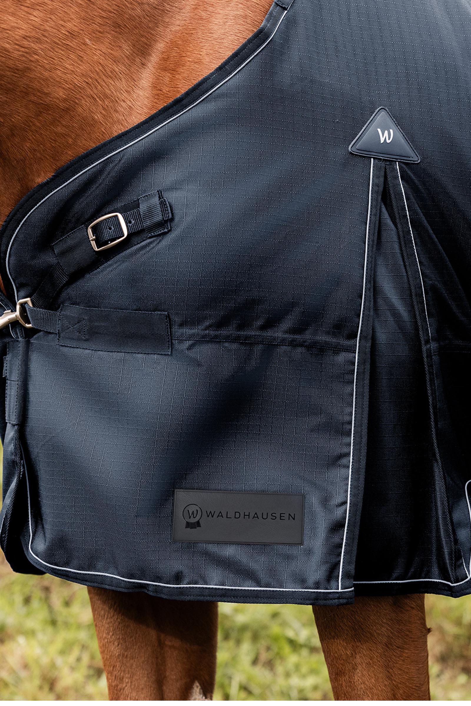 Waldhausen Scandic Manta de Exterior con cuello alto, 200 g