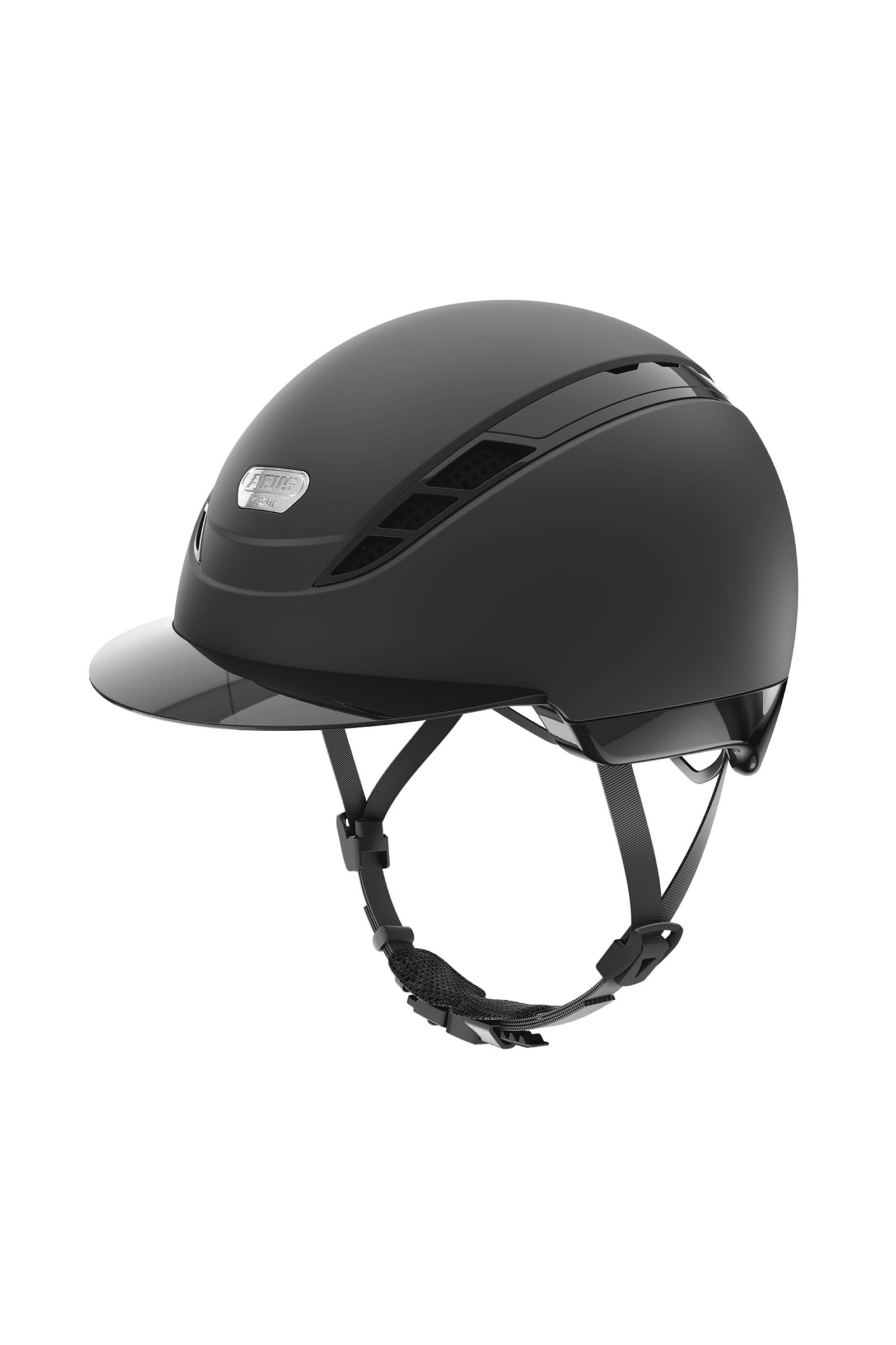 Black Abus Pikeur AirDuo Casco de Equitaci&oacute;n