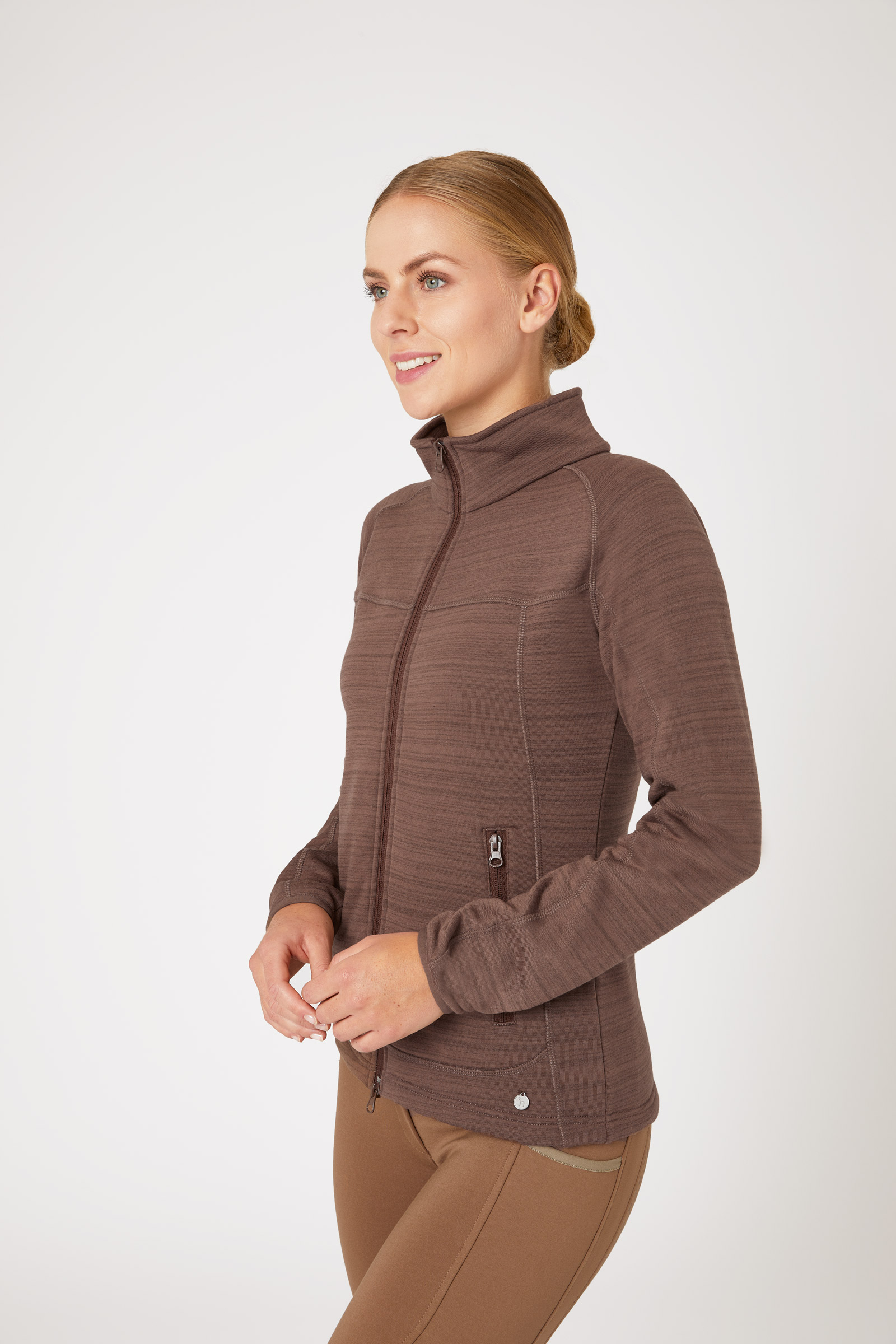 Chaqueta Polar de Equitación para Mujer Horze Addison