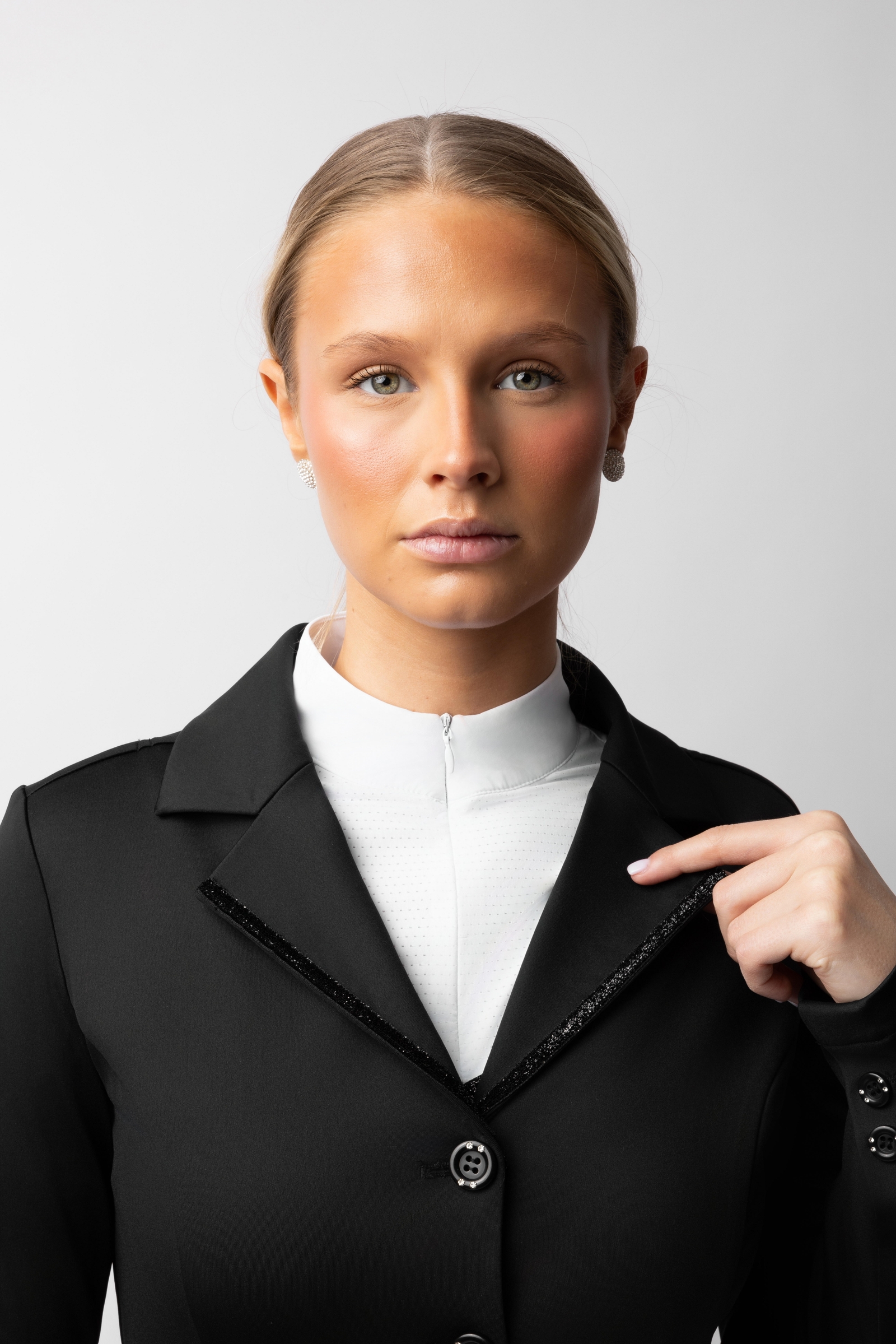 Horze Ada Chaqueta de concurso para mujer con purpurina