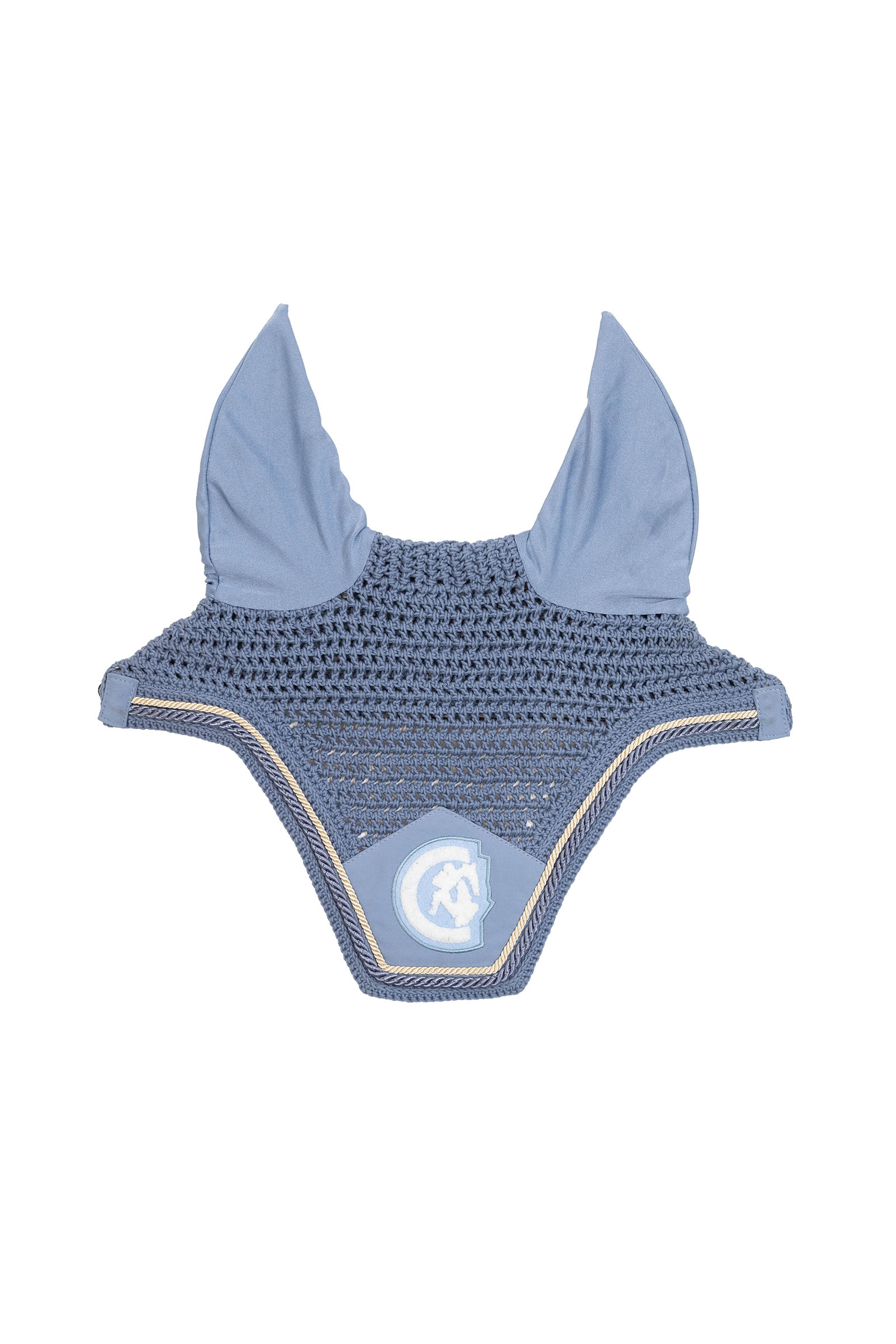 Kentucky Horsewear orejeras Wellington 3D Logo rope