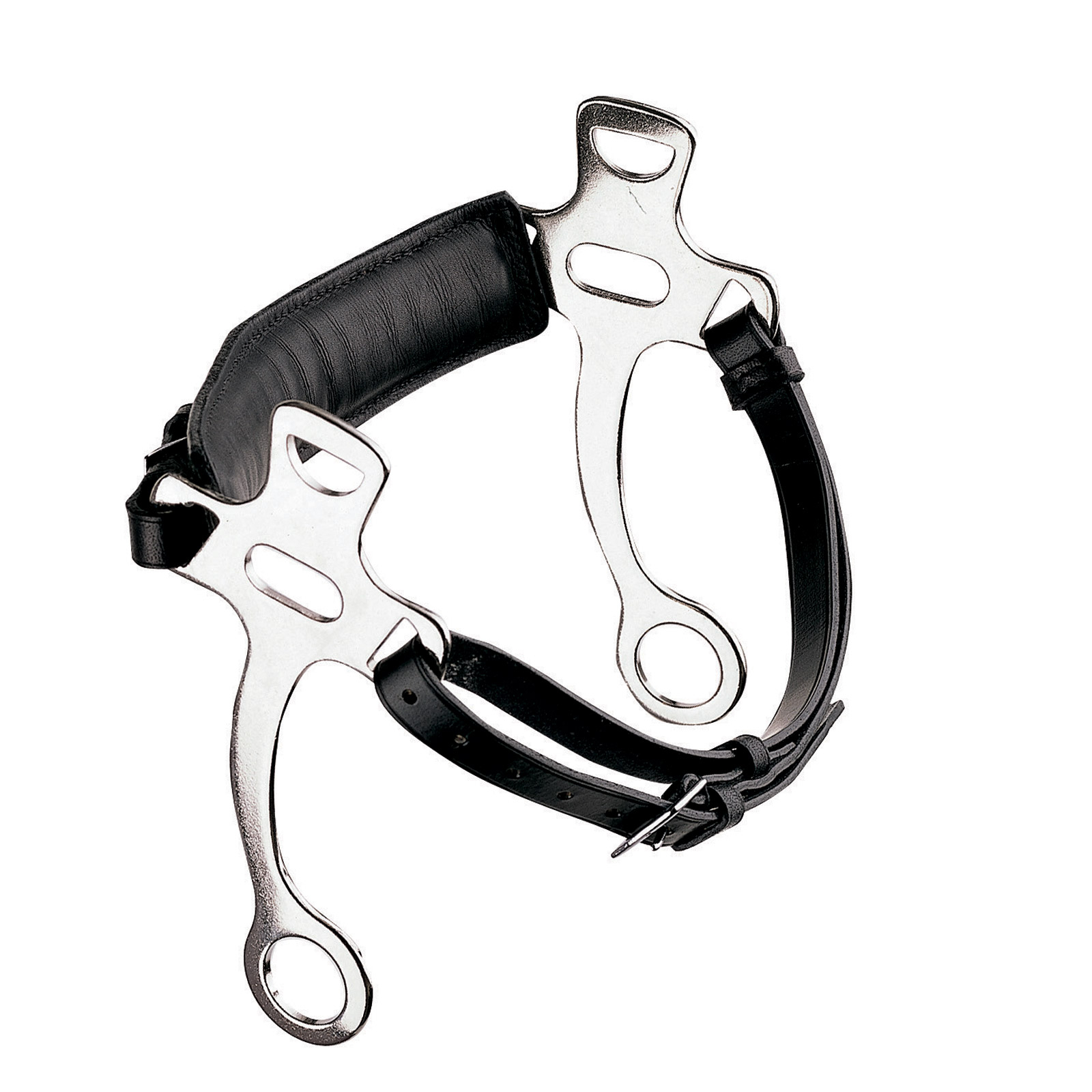 Hackamore Sprenger con barbada de cuero