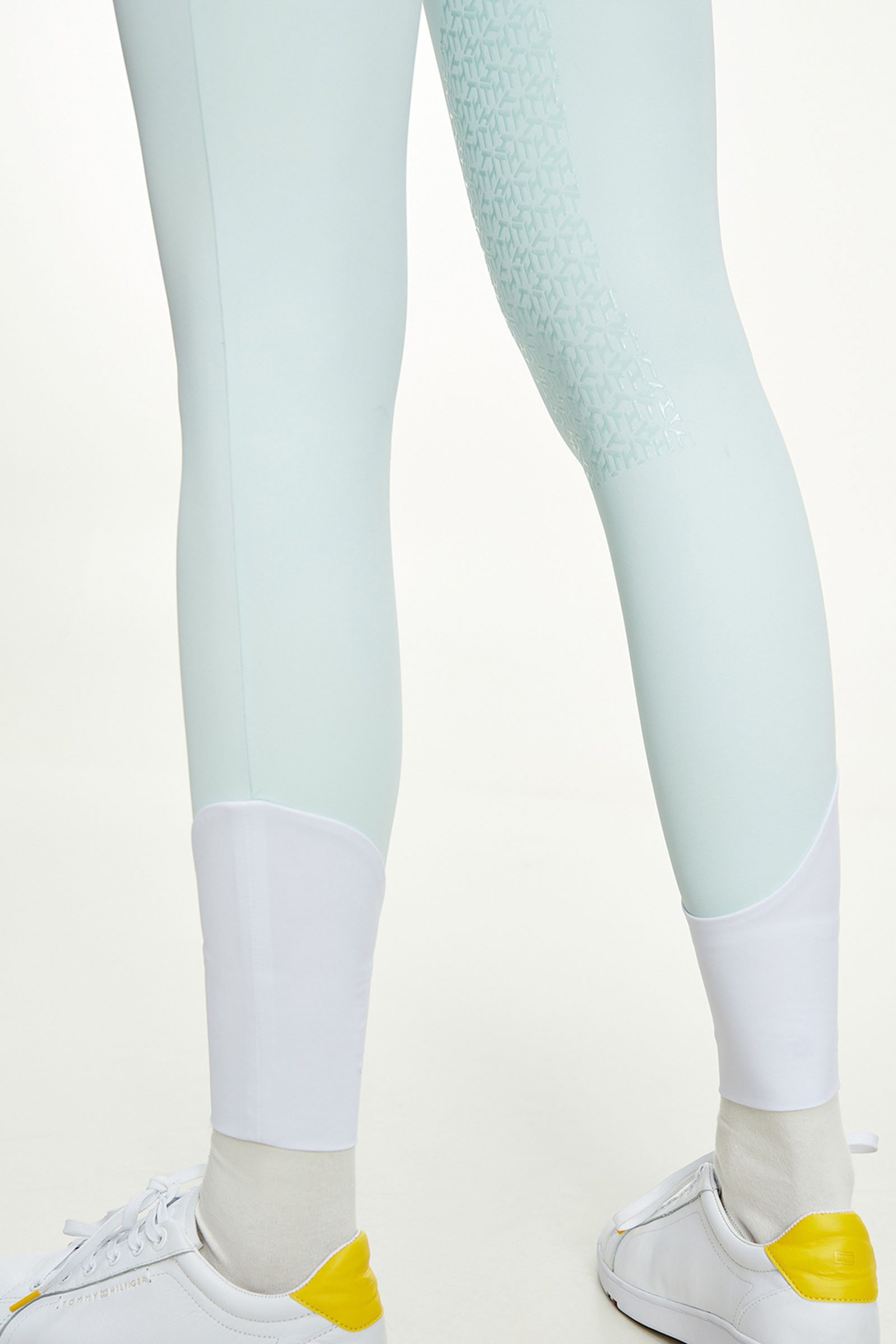 Tommy Hilfiger Equestrian Style - Pantalones de mujer con parche en la rodilla