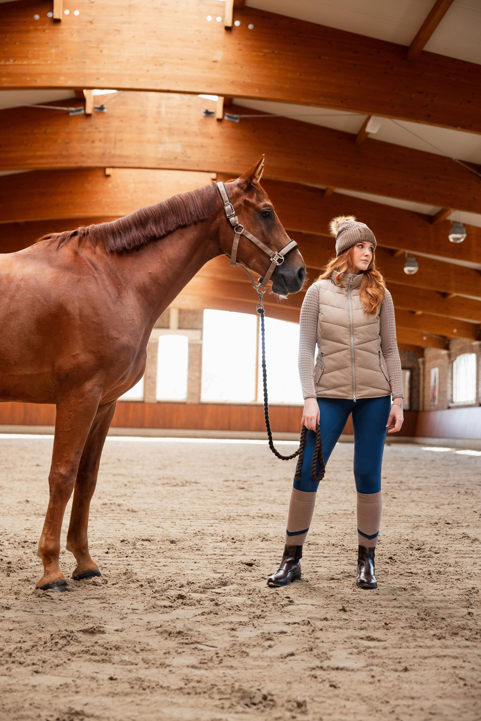 B Vertigo Cordelia Chaleco de Montar Acolchado