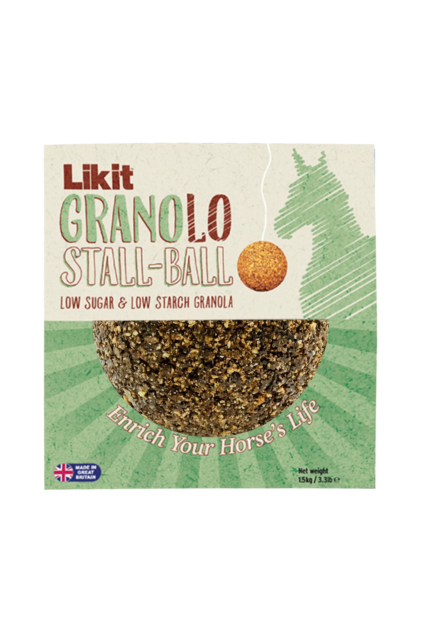 Likit Granolo Ball bajo contenido de az&uacute;car, 1,6 kg