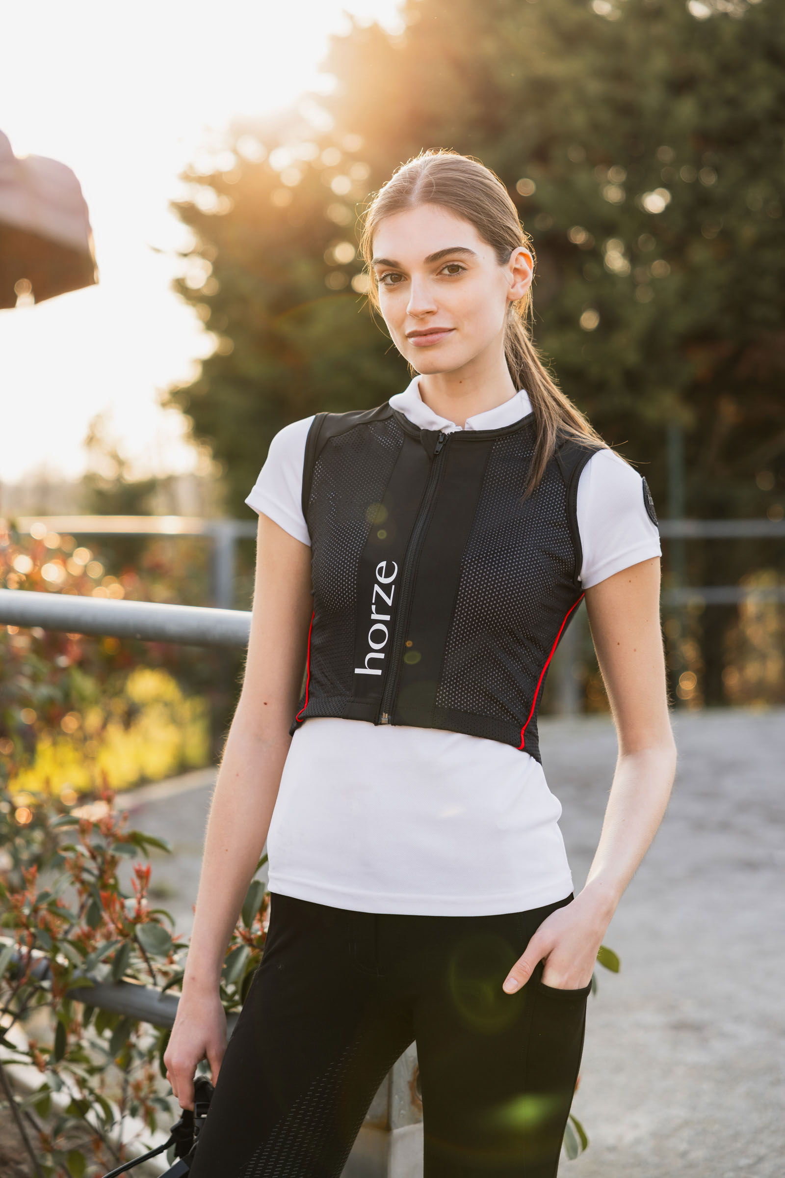 Horze LUNA Protector de espala 