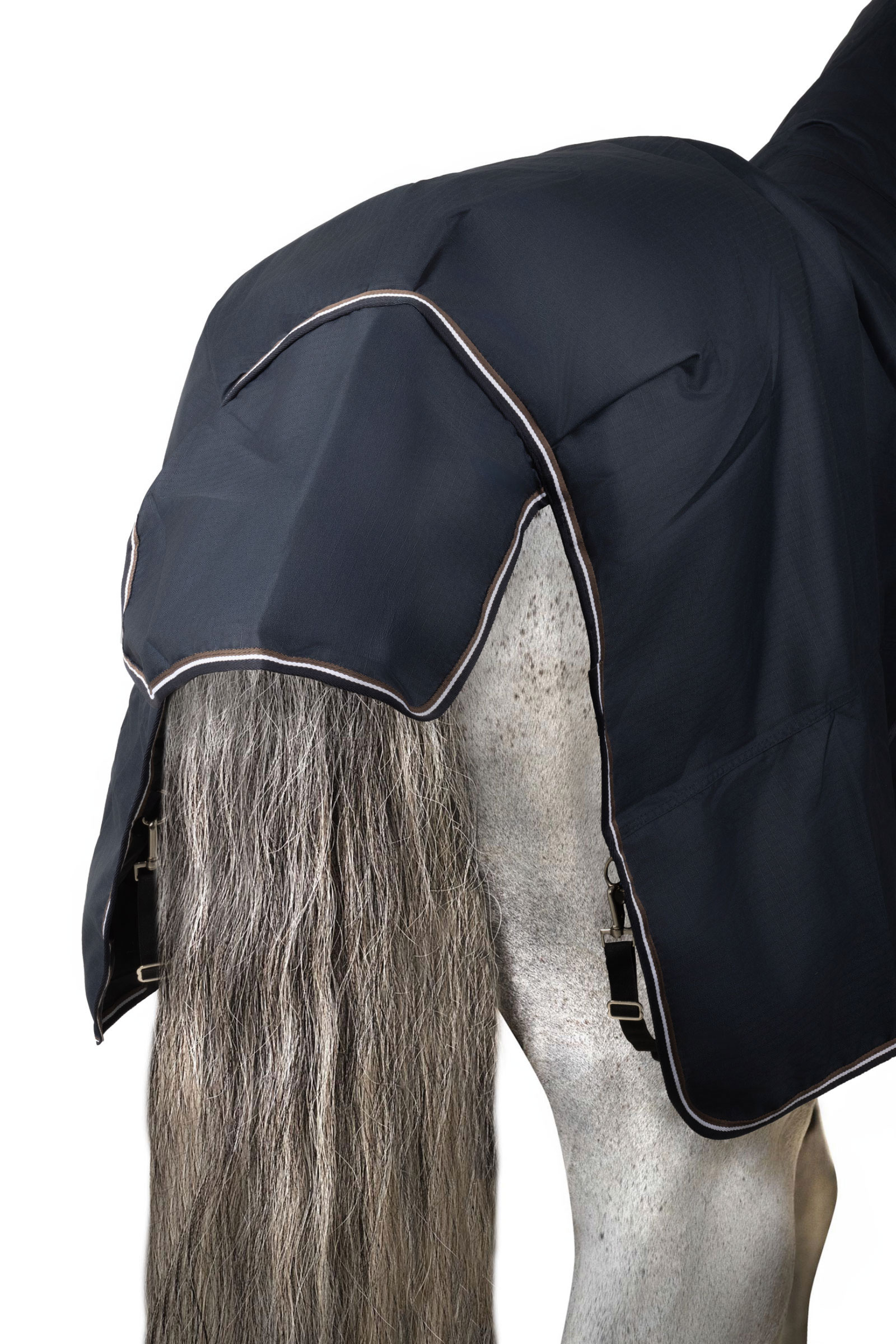 Horze Glasgow manta de exterior con cuello fijo, 200 g