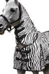 Horze Defender Pony Manta Anti-Moscas con Cubre Cuello Completo 