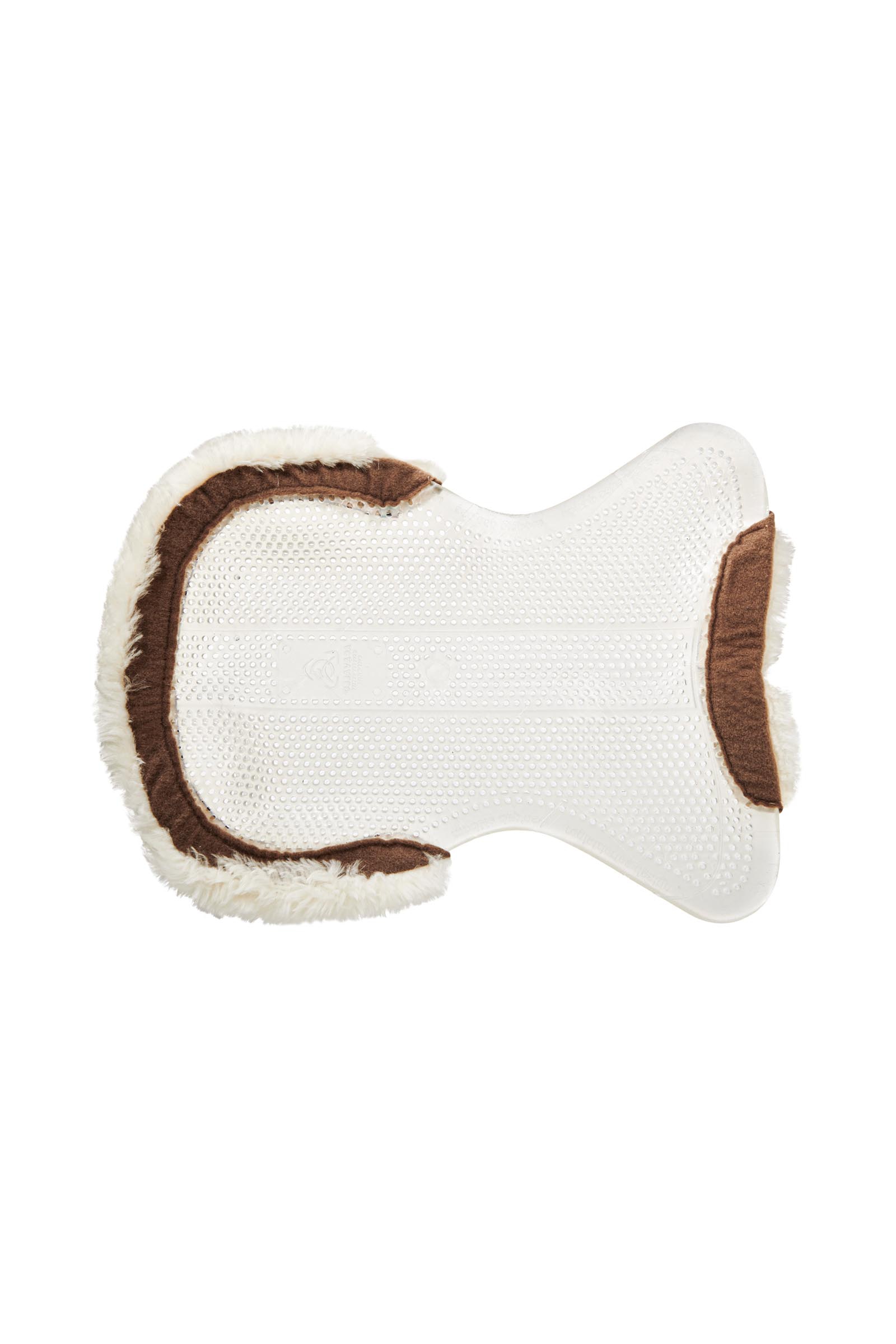 Acavallo Gel antideslizante Classic Pony con piel de cordero medio recorte