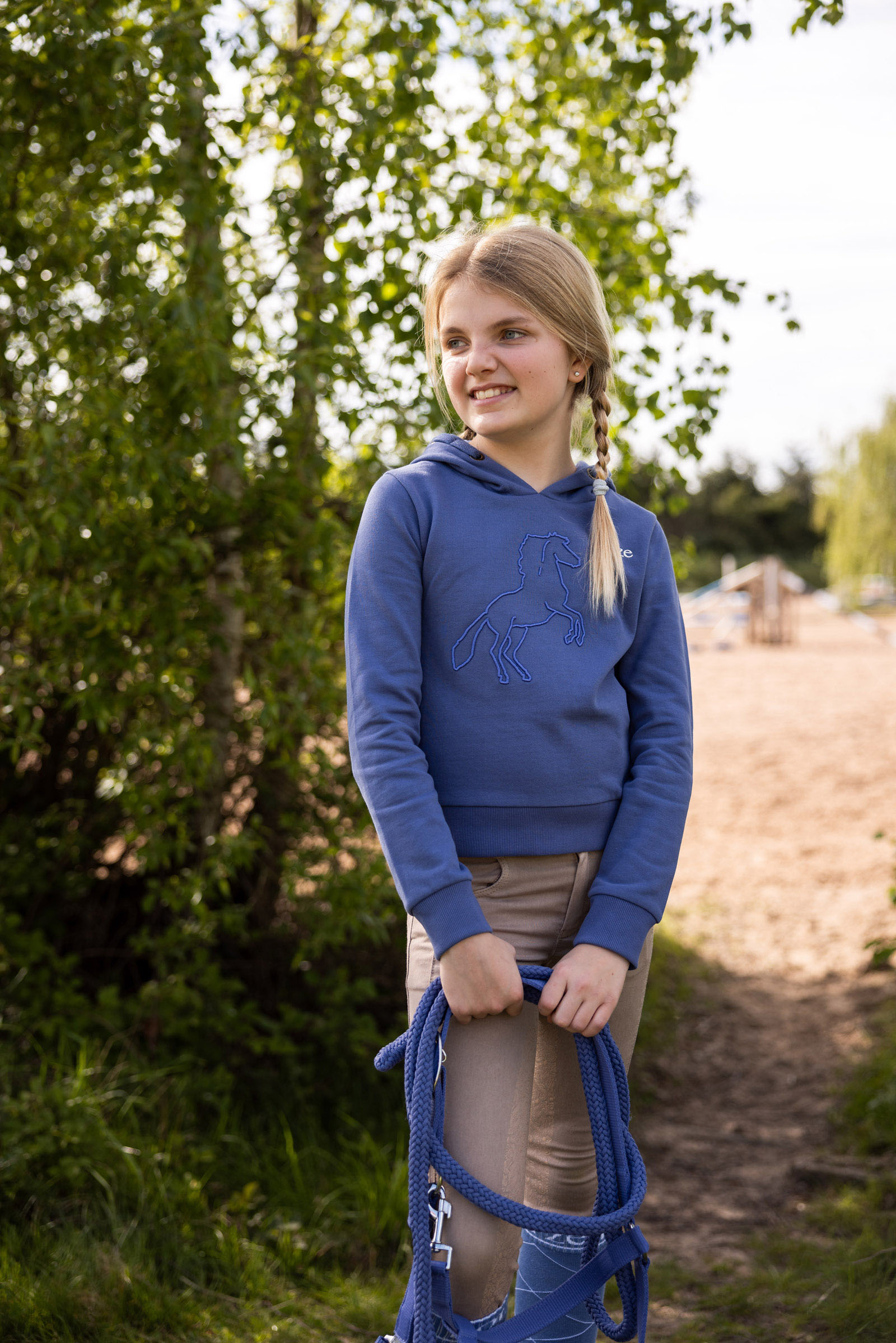 Sudadera con Capucha para Niños Horze Selma