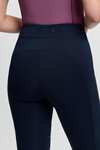 LeMieux Simone pantalones de equitaci&oacute;n pull on para mujer con medio asiento crossover