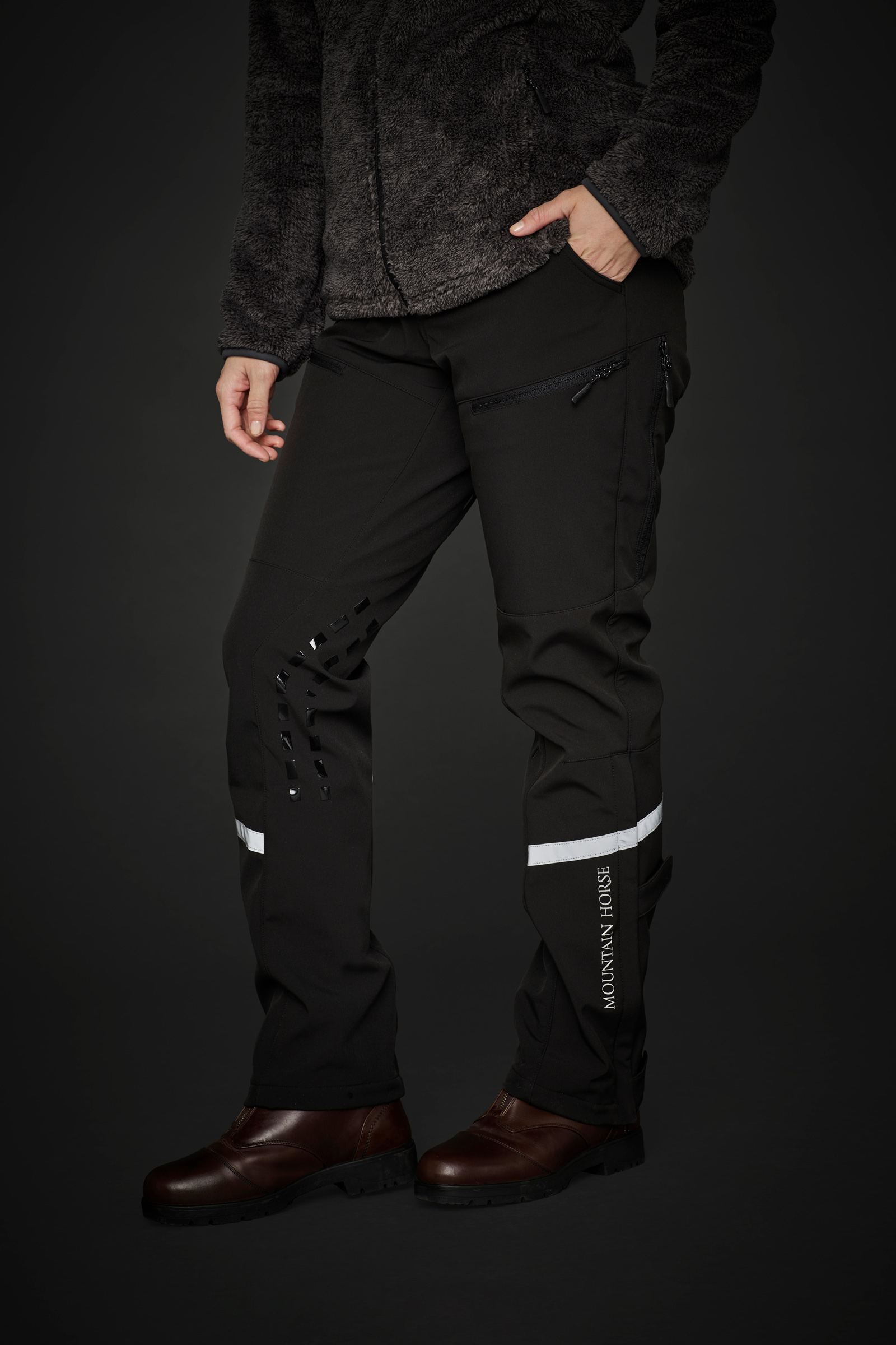 Mountain Horse Artax pantalones de montar softshell para hombre