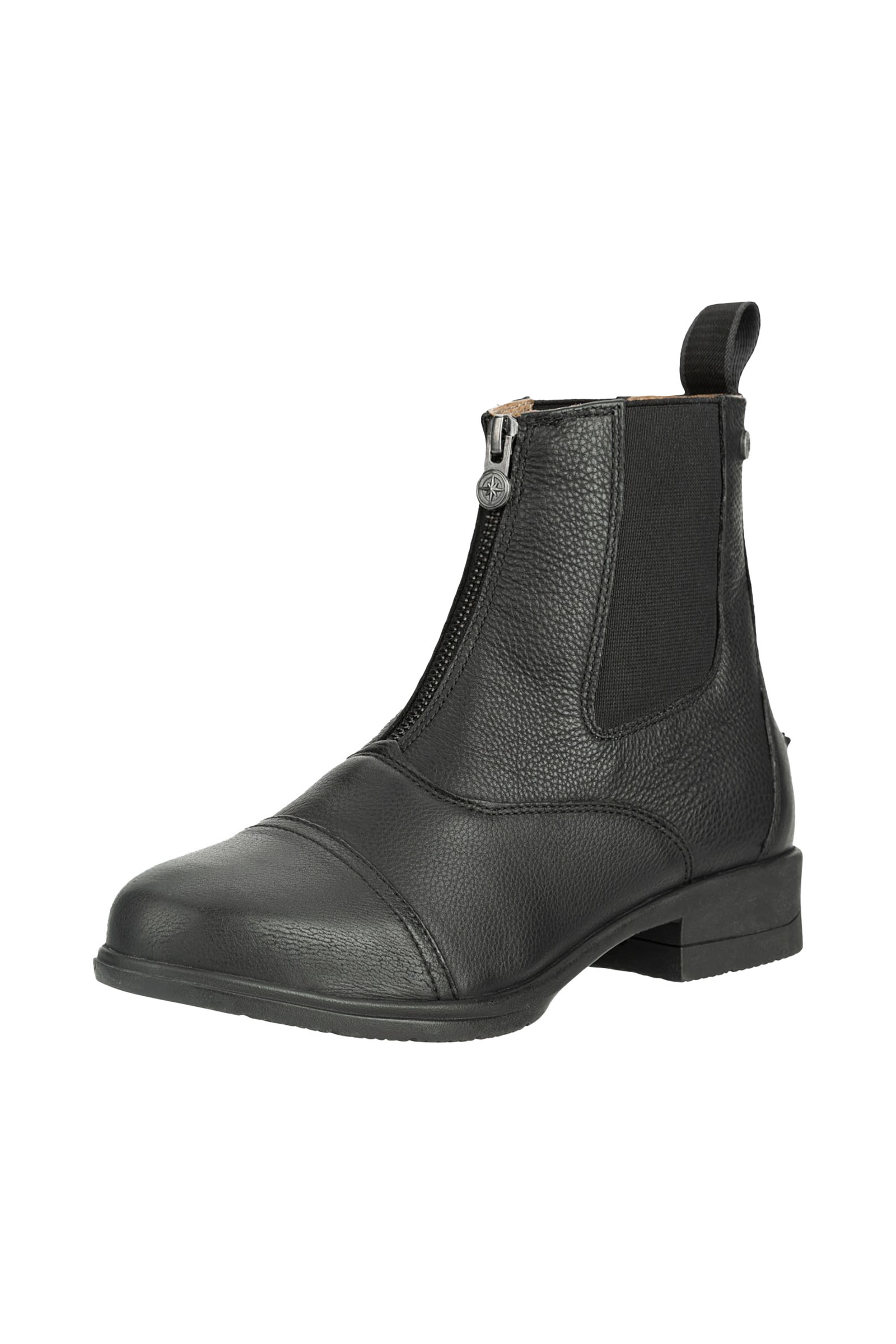 Suedwind Footwear Nova Vegan Botas Jodhpur con cremallera frontal