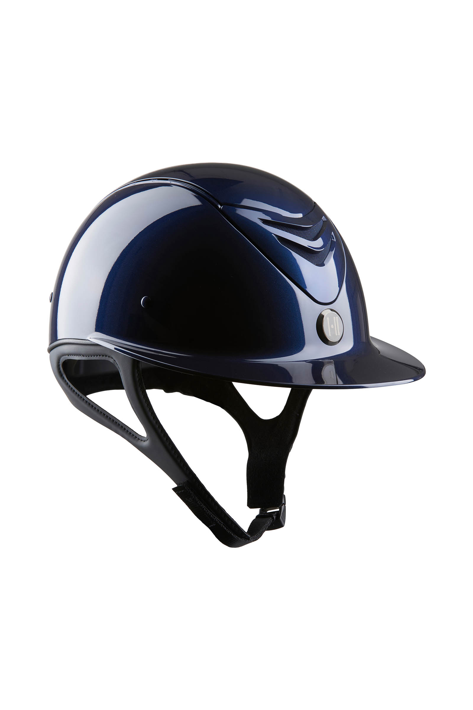 Navy Shiny Casco de Equitaci&oacute;n Brillo Convertible OneK Avance