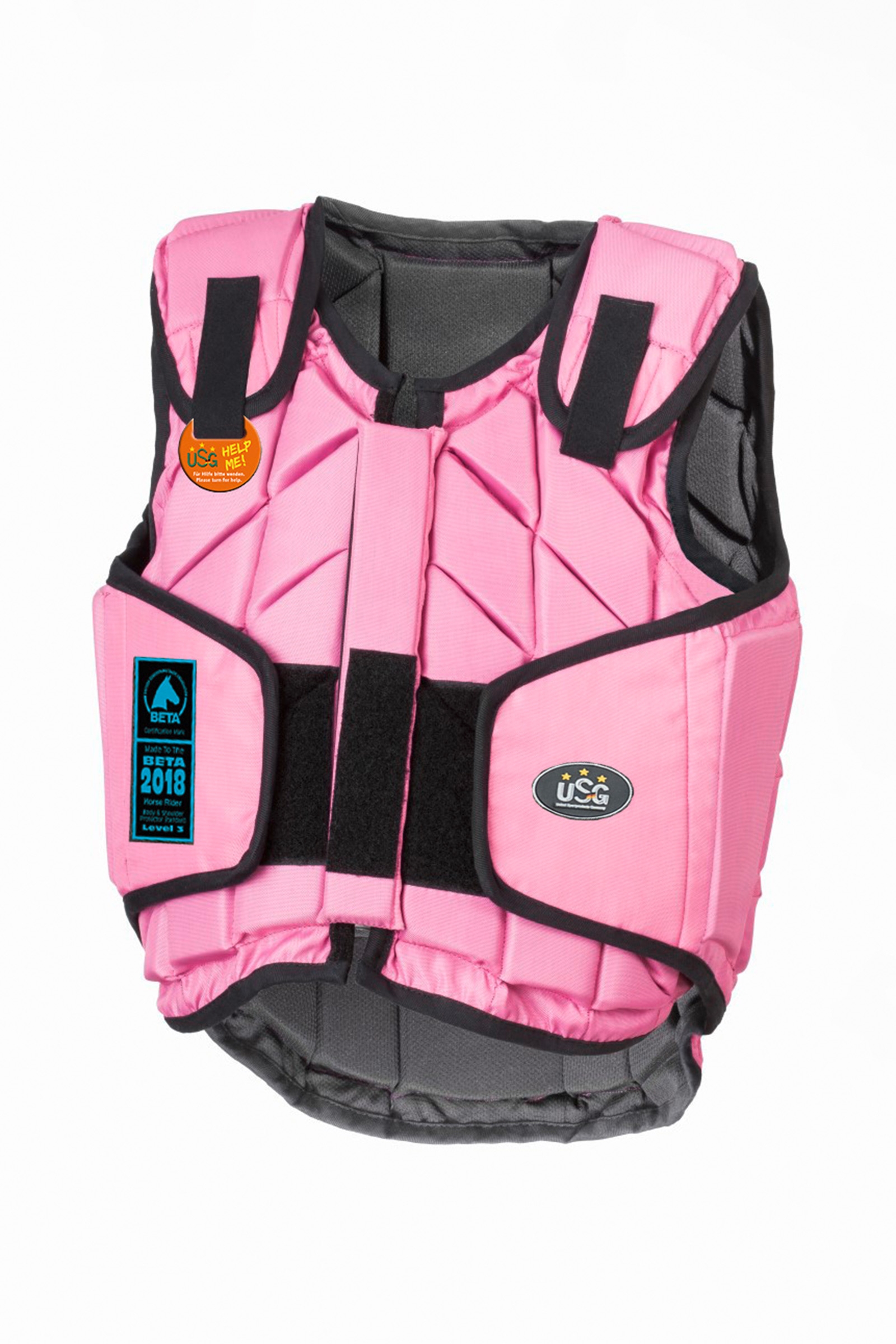 Pink USG Eco-Flexi protector de espalda infantil