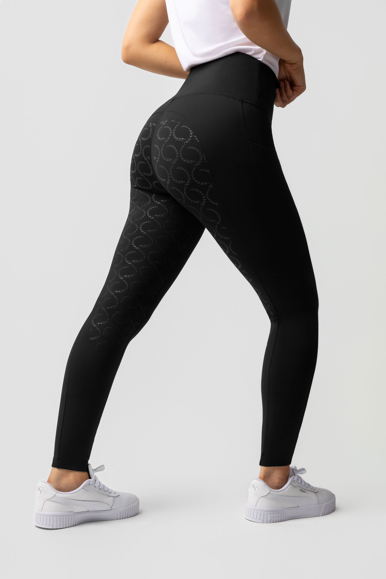 Horze Gillian Leggings térmicas para mujer con agarre total