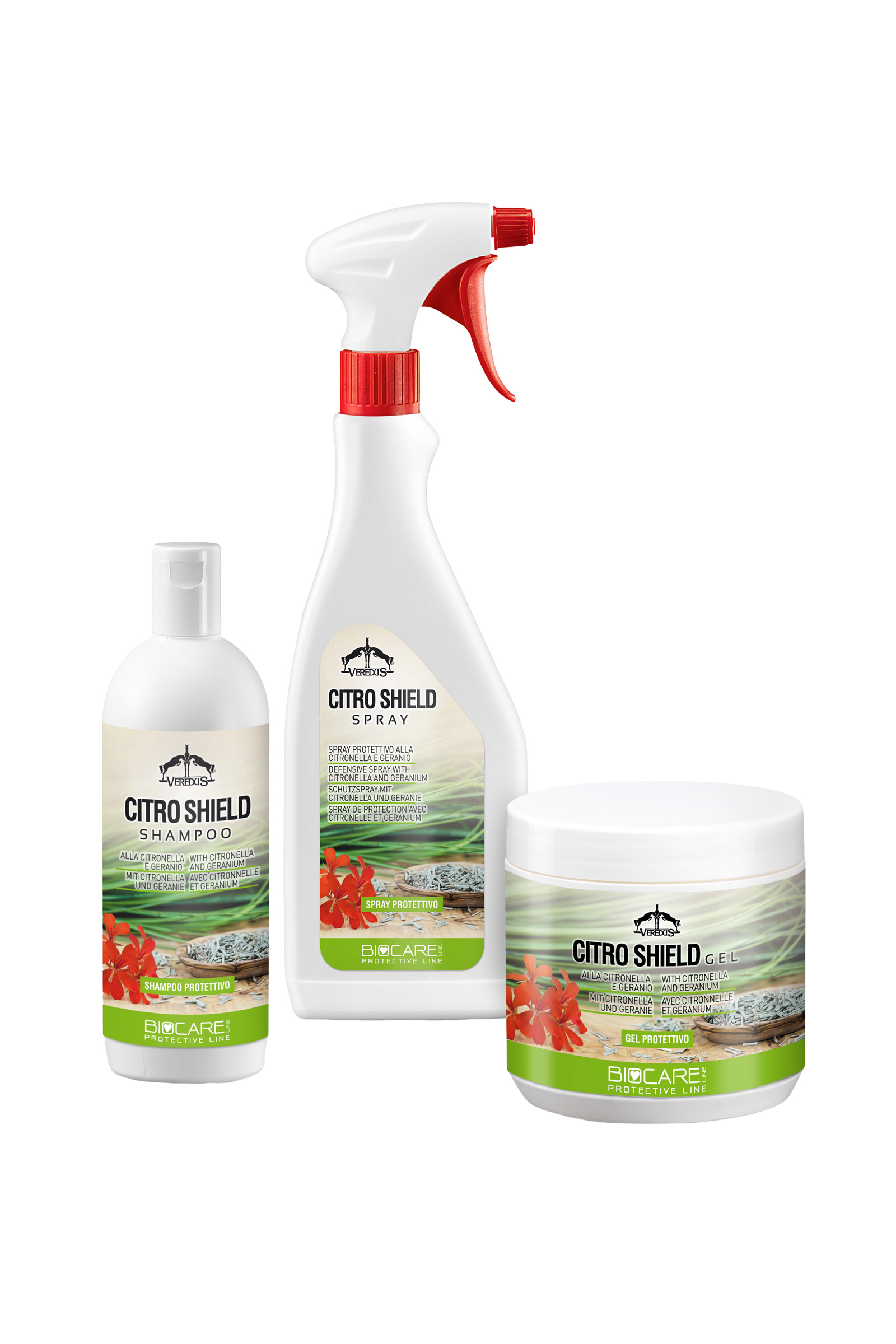 Veredus Citro Shield gel repelente de insectos, 500 ml  