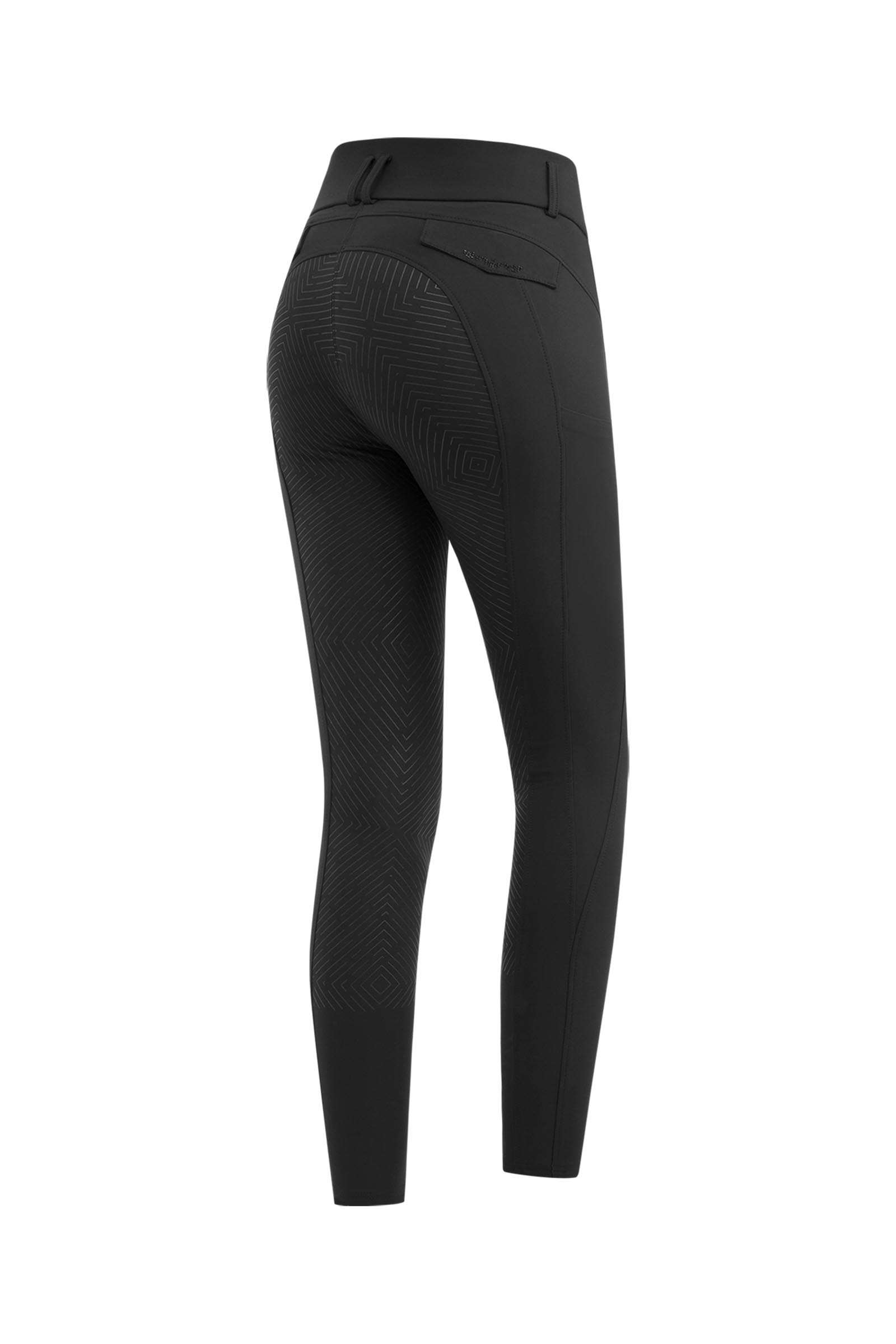 Black ELT Comfort Ride Glam pantal&oacute;n de equitaci&oacute;n mujer full grip