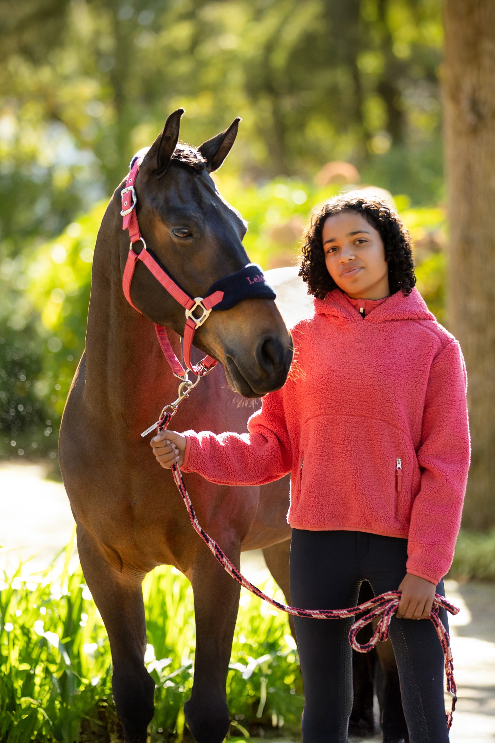 LeMieux Vogue cabezada cuadra & ramal set