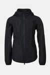 Horze Young Rider Fiora chaqueta impermeable con capucha plegable
