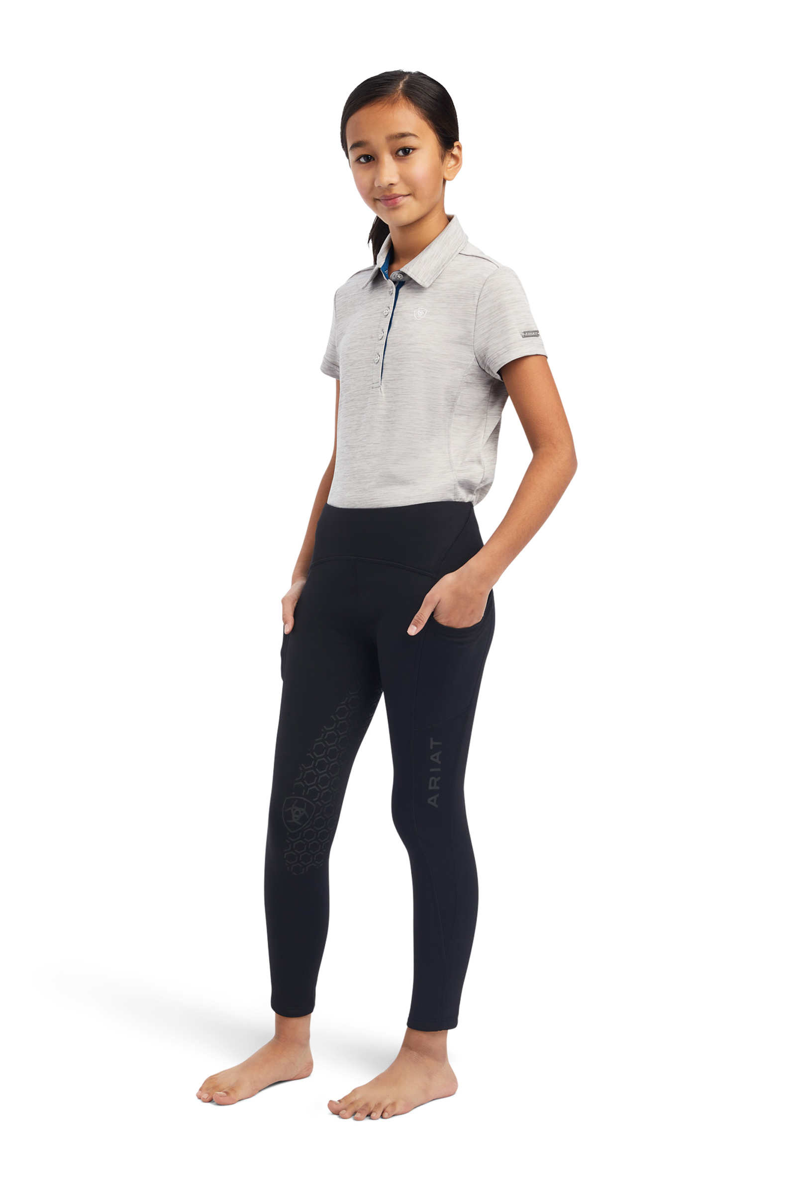 Ariat Venture Thermal Mallas t&eacute;rmicas infantiles con medio agarre