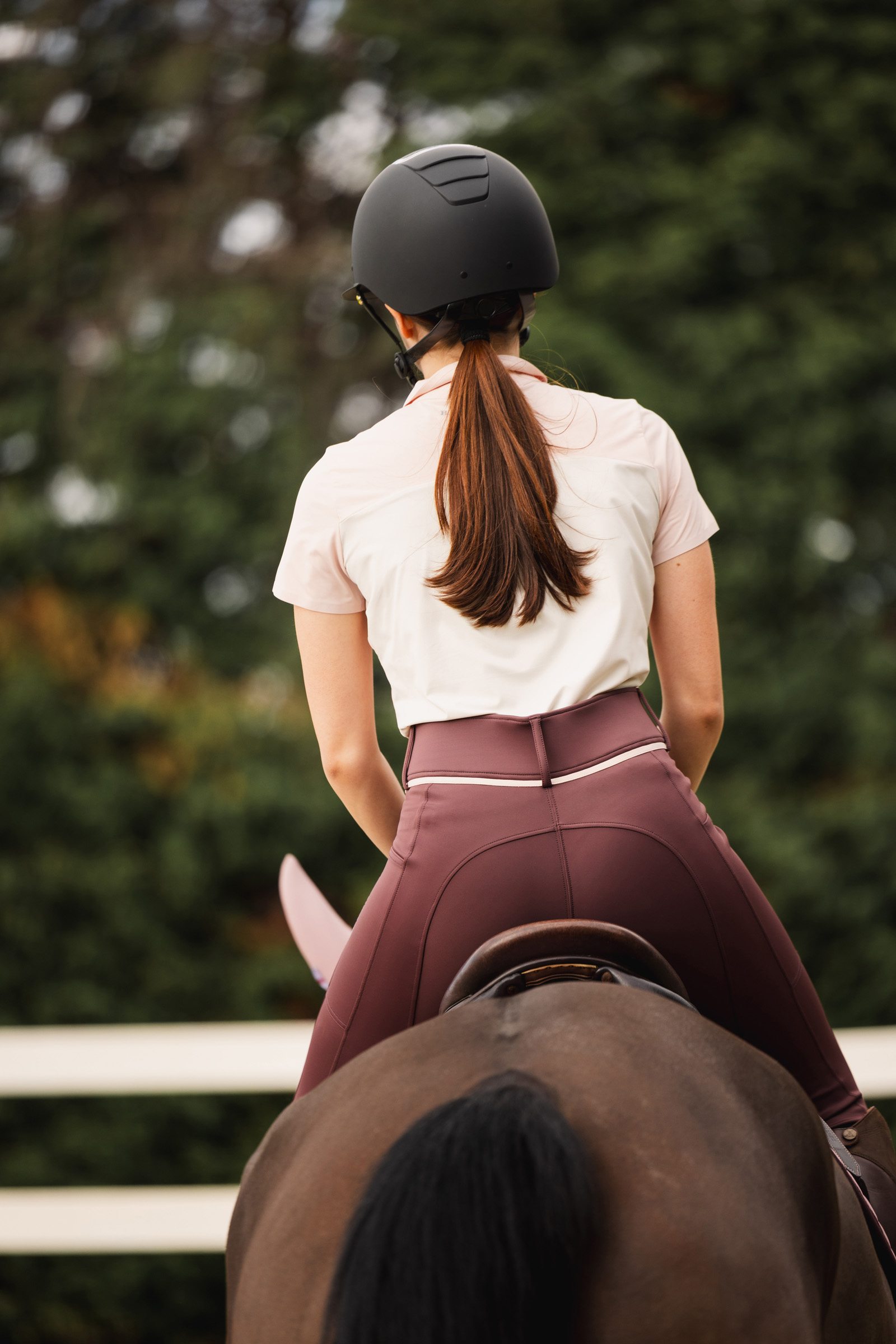 Pantalones de Montar con Refuerzo de Rodilla para Mujer B Vertigo Elea
