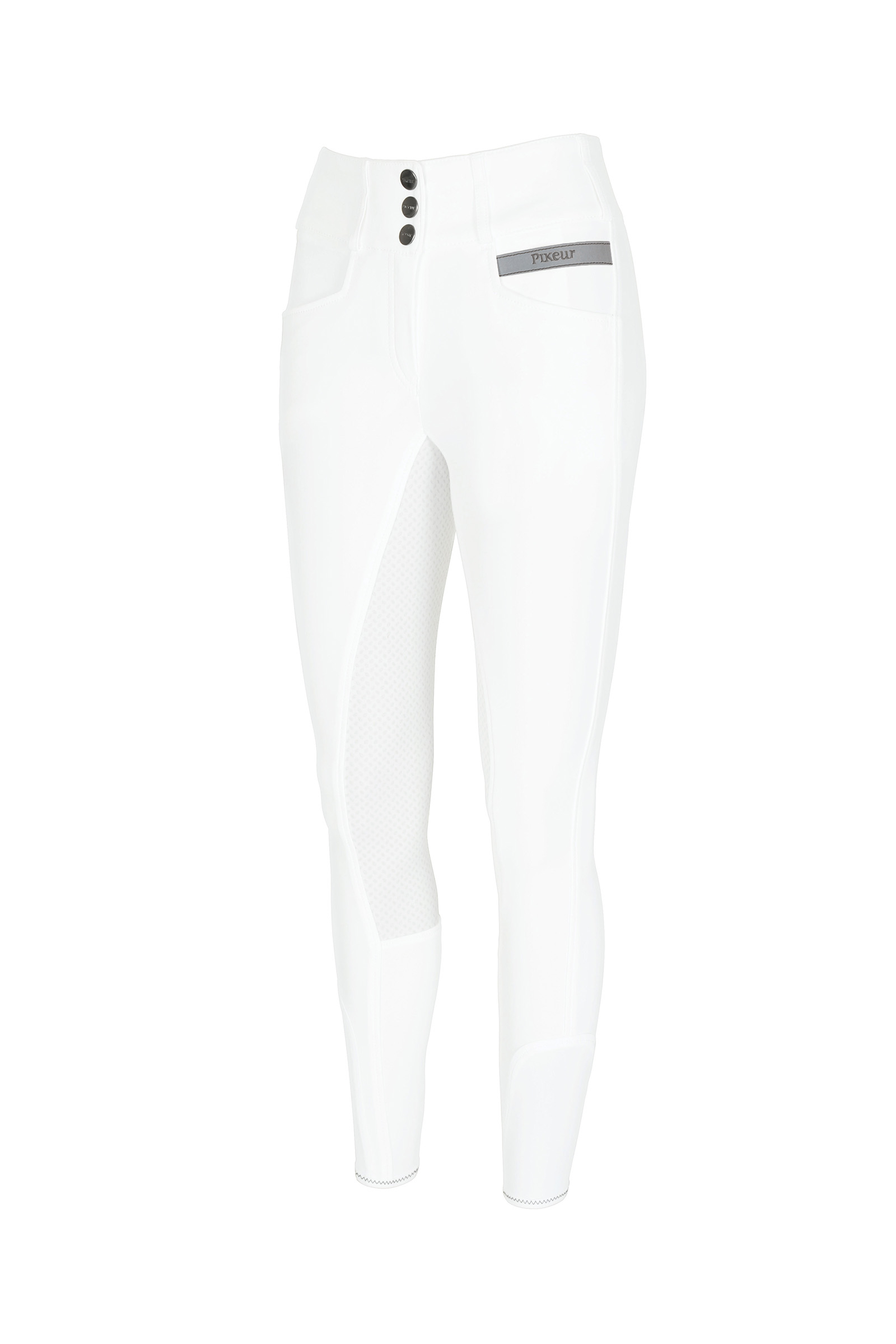 Pantalones de Montar con Asiento Completo Blancos Pikeur Candela Grip