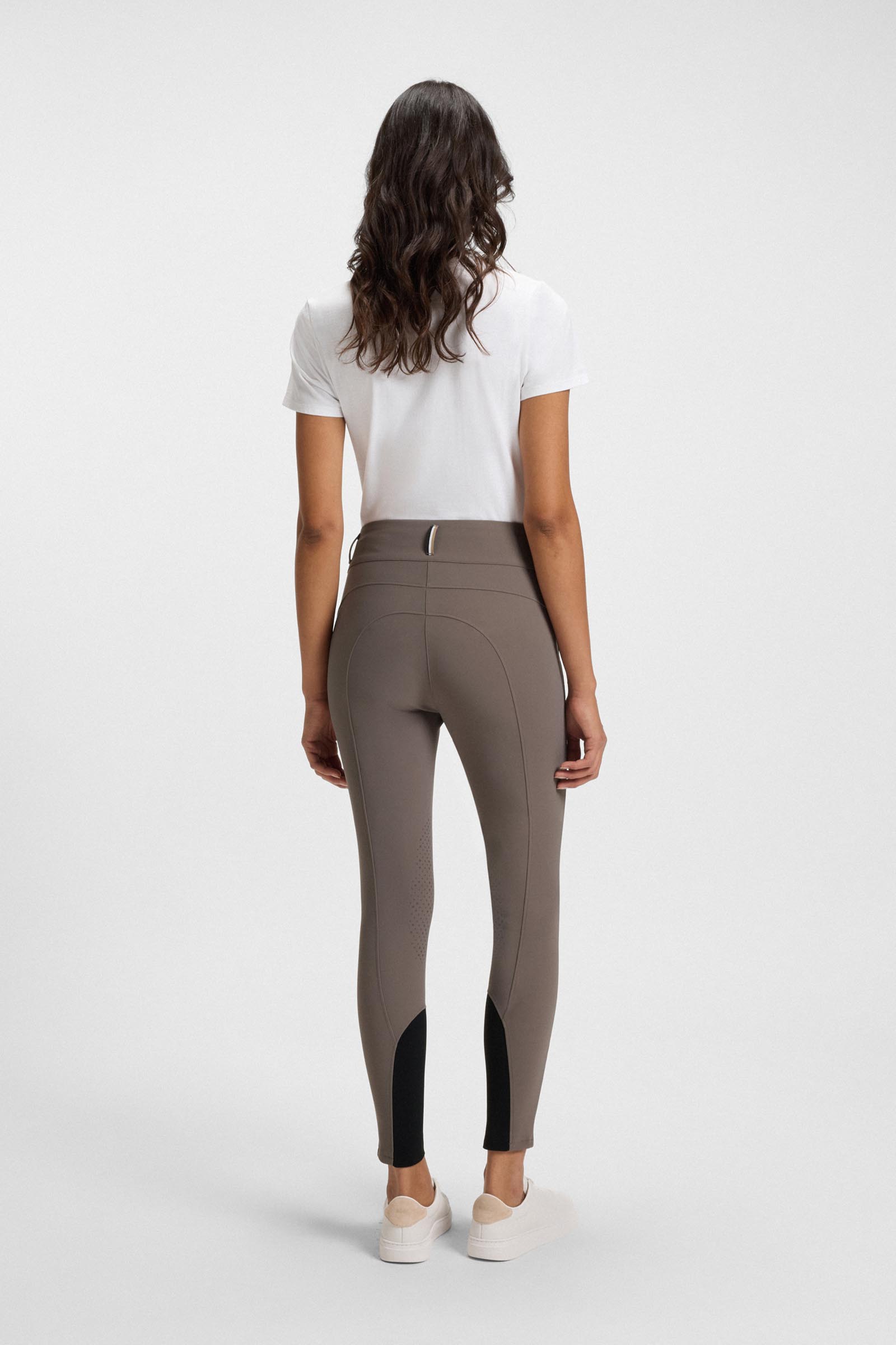 Boss Hannah pantalones de equitaci&oacute;n mujer High Waist knee grip Technical