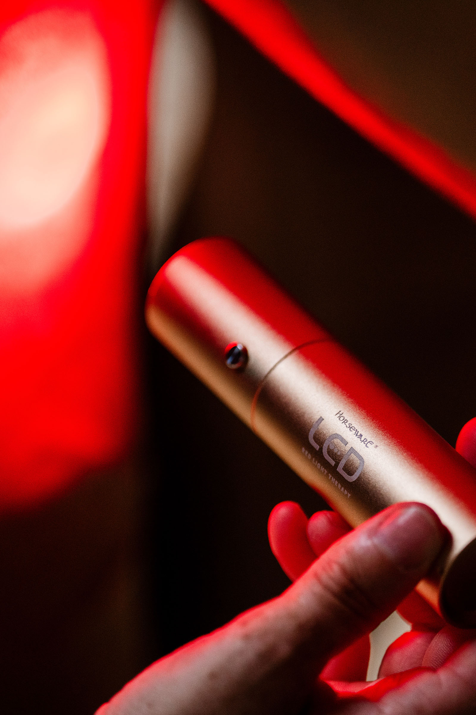 Horseware Varita terap&eacute;utica LED de luz roja