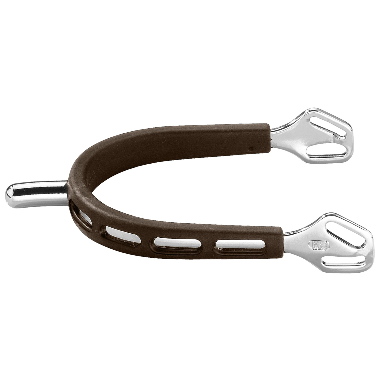 Espuelas Sprenger Ultra Fit Grip Marrón, acero inoxidable Gallo Redondeado