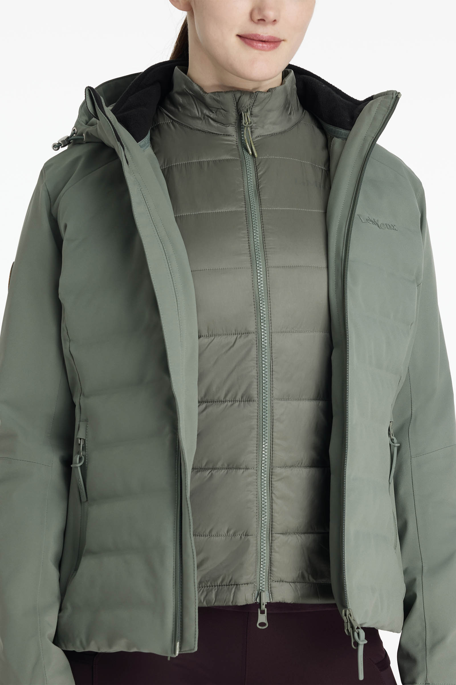 LeMieux Brooke chaqueta h&iacute;brida impermeable para mujer