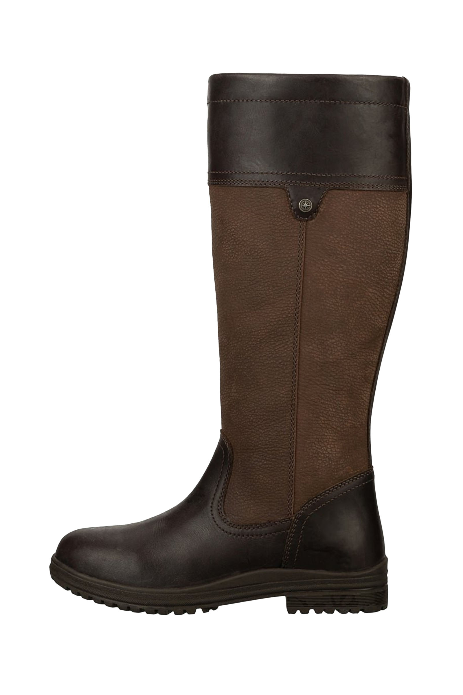 Chocolate Brown Botas Altas de Cuadra para Mujer Suedwind Footwear Milford