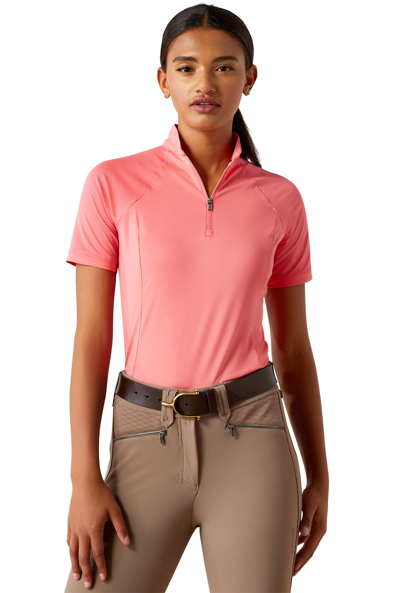 Ariat Soquel capa base para mujer con 1/4 cremallera