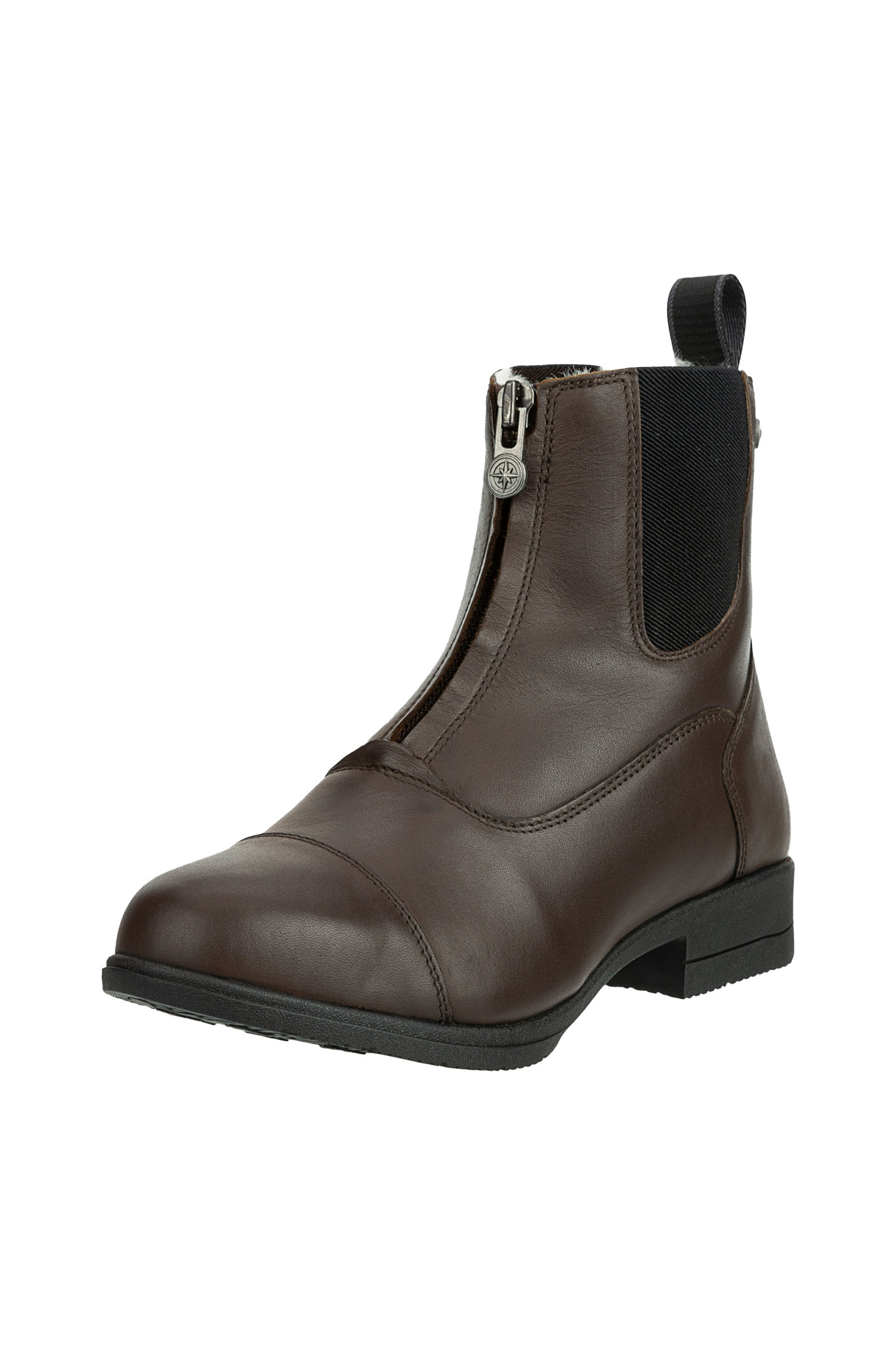 Brown Botines de Equitación Merino FZ Suedwind Footwear IceLock