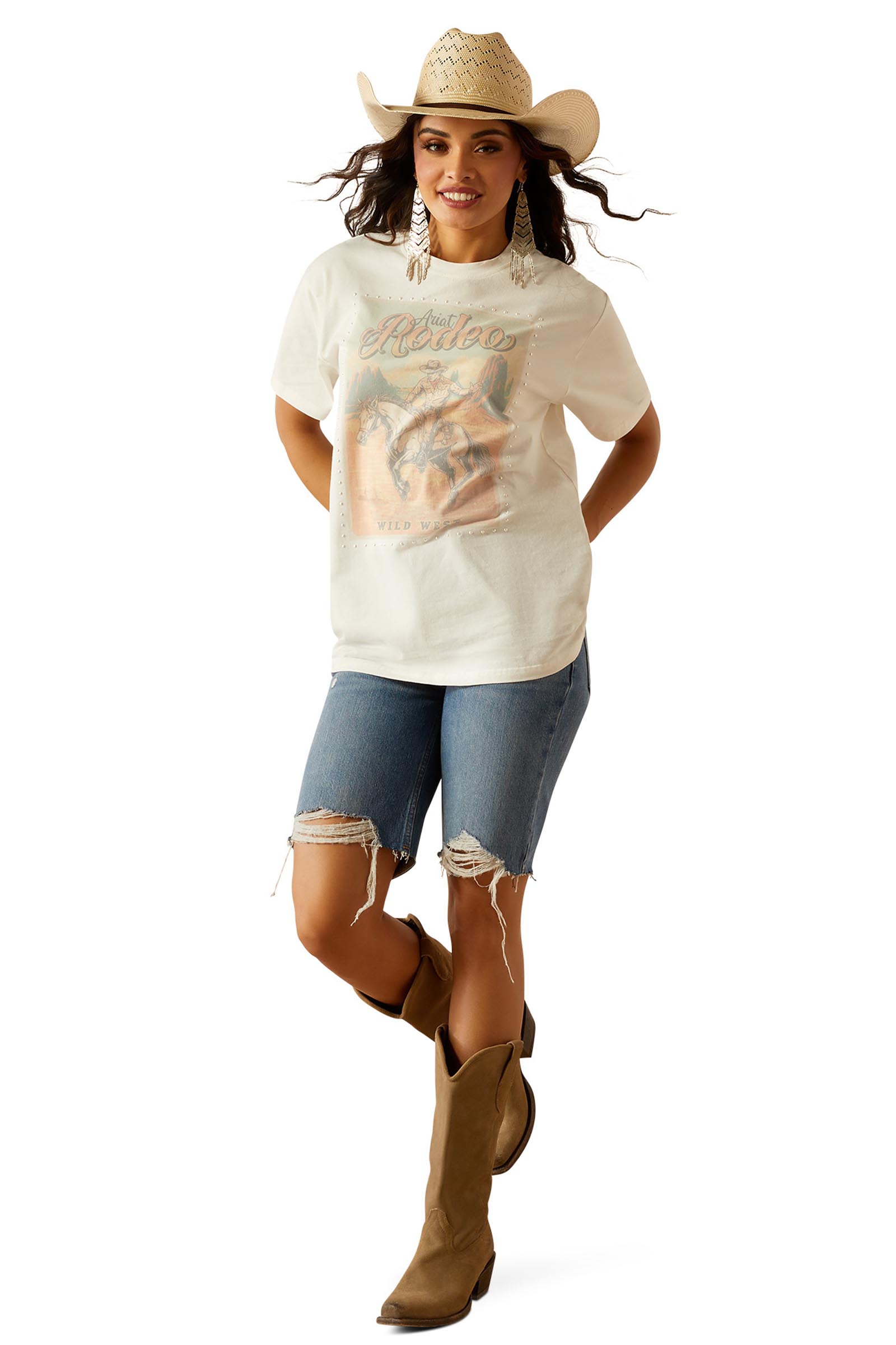 Ariat Rodeo camiseta para mujer