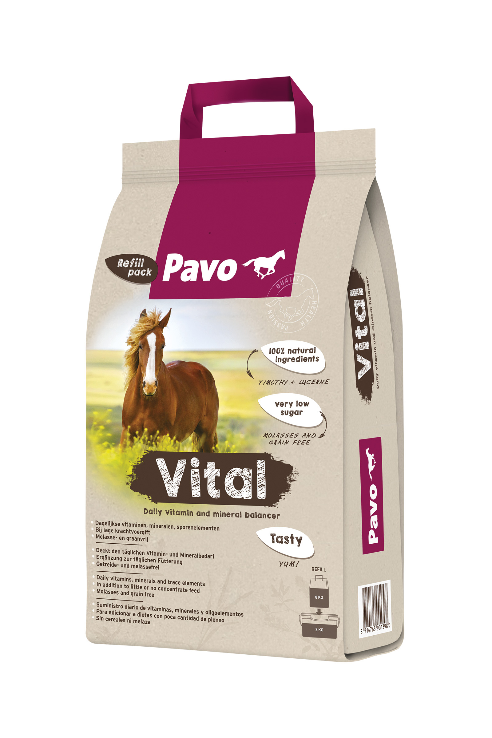 Recarga Pavo Vital 8 kg