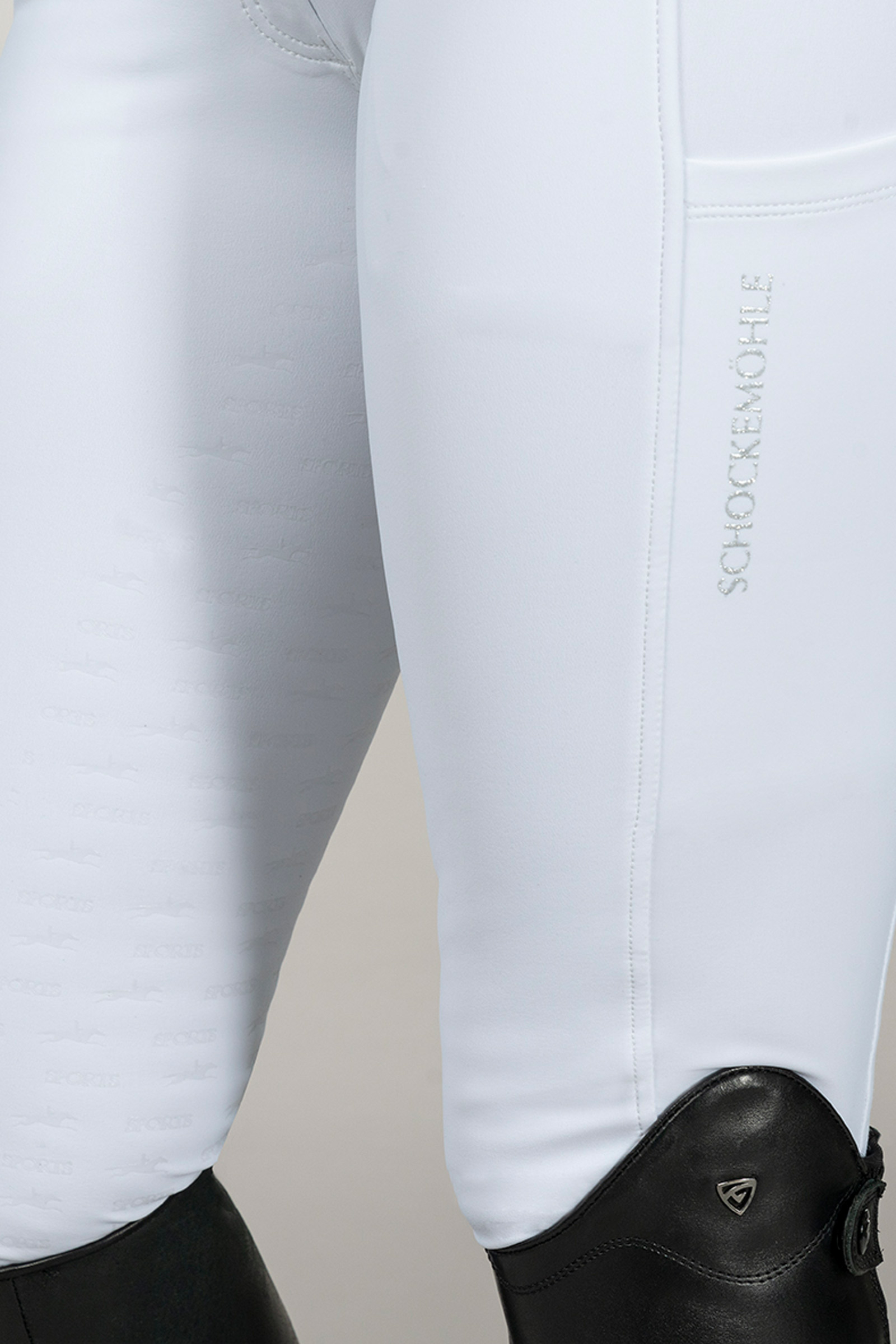 Schockem&ouml;hle Sports Carola Pro pantalones de equitaci&oacute;n full grip para mujer