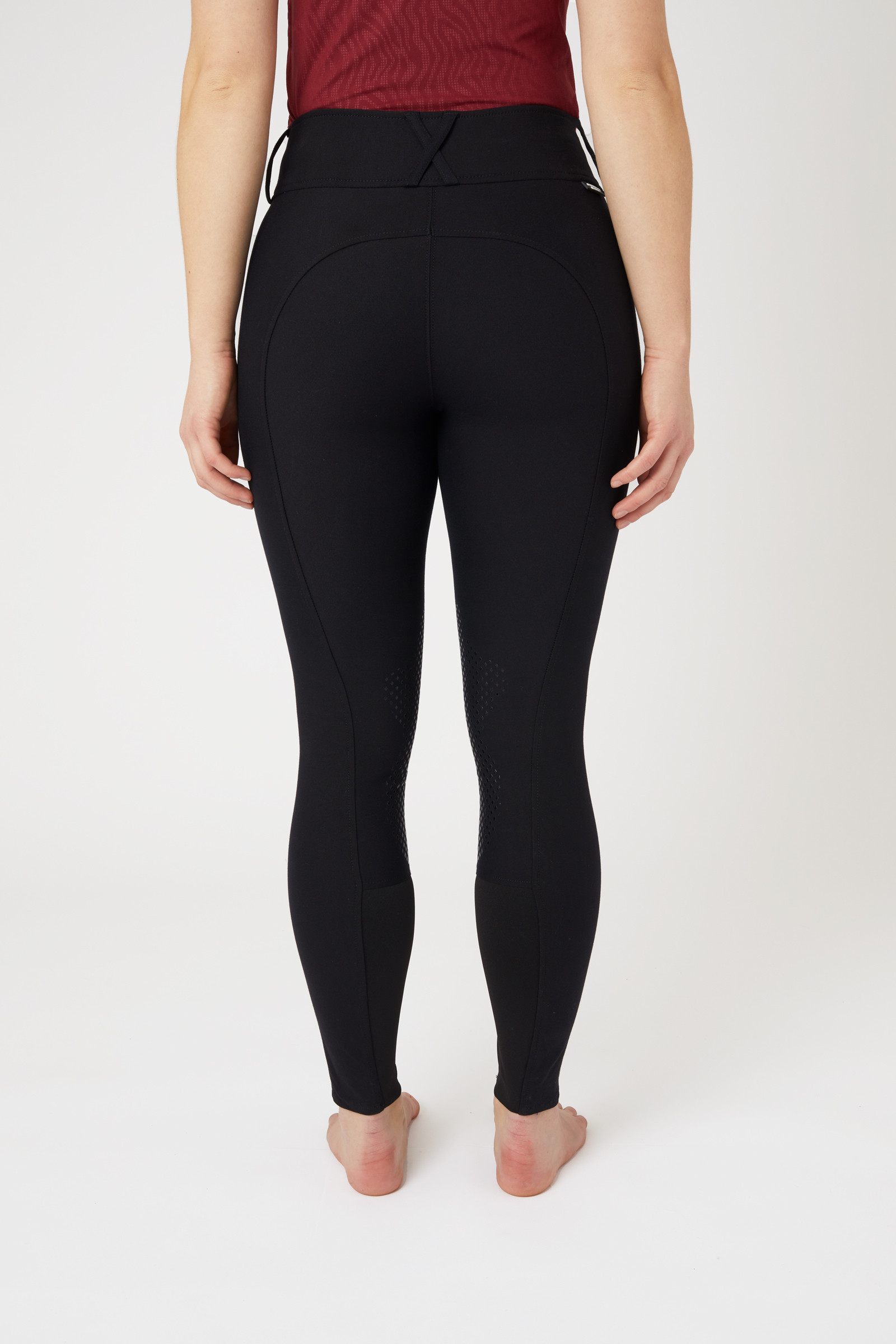 Pantalones de Montar con Refuerzo de Rodilla para Mujer Horze Grand Prix II 