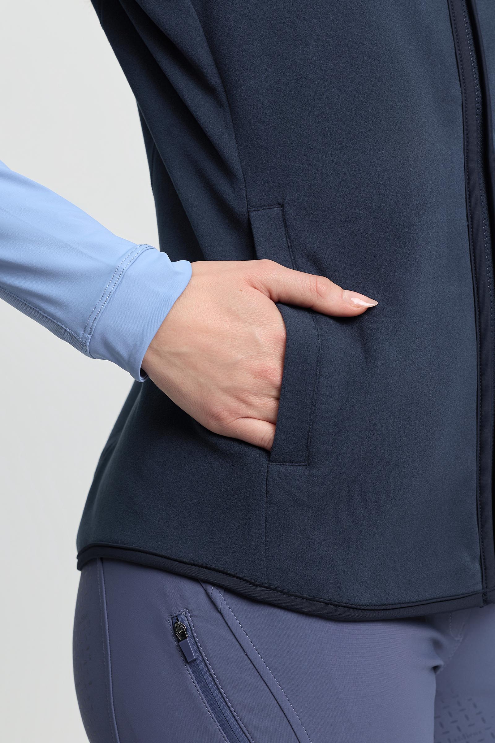 LeMieux Roberta chaleco polar para mujer