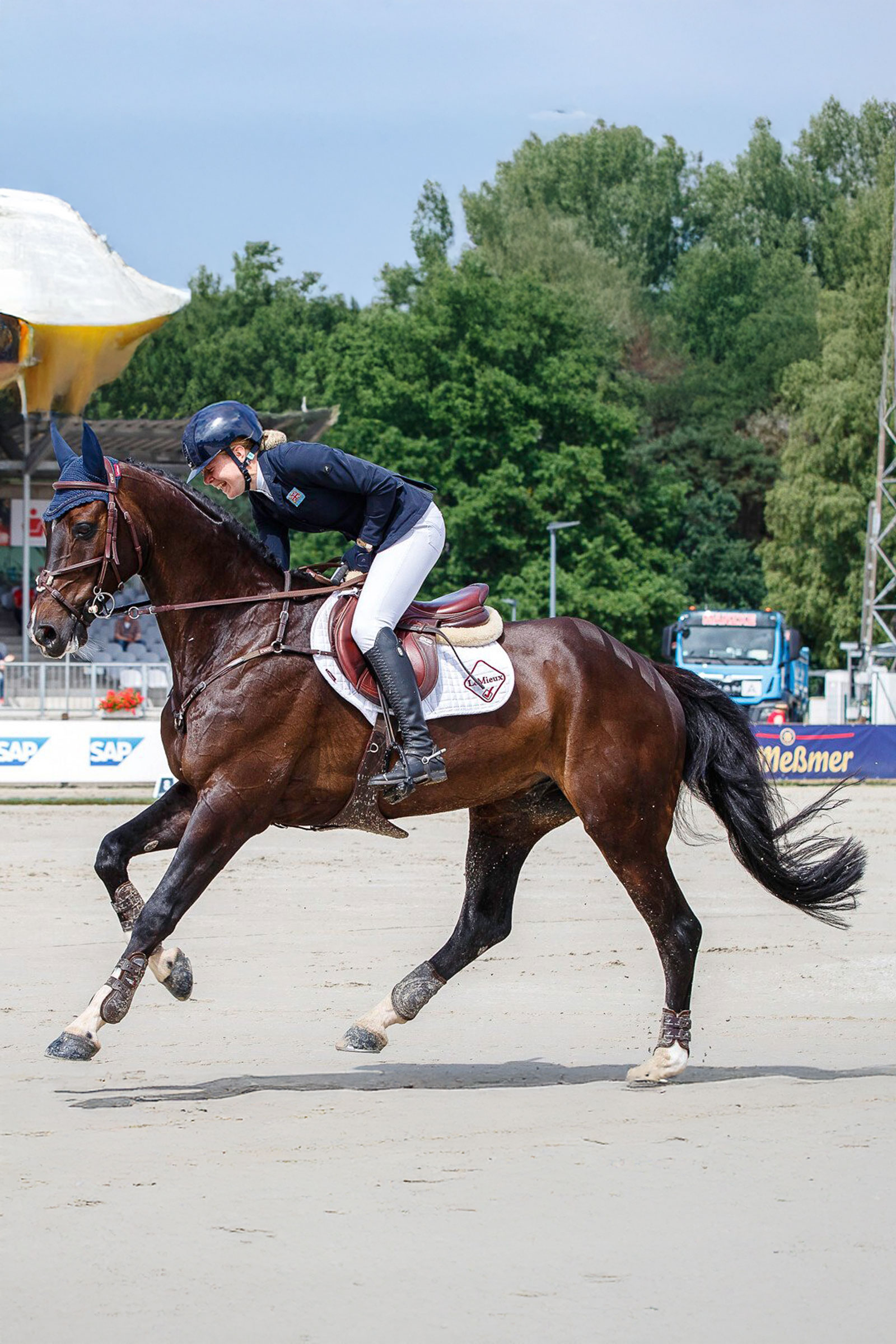 LeMieux CC Mantilla de Uso General de Algod&oacute;n