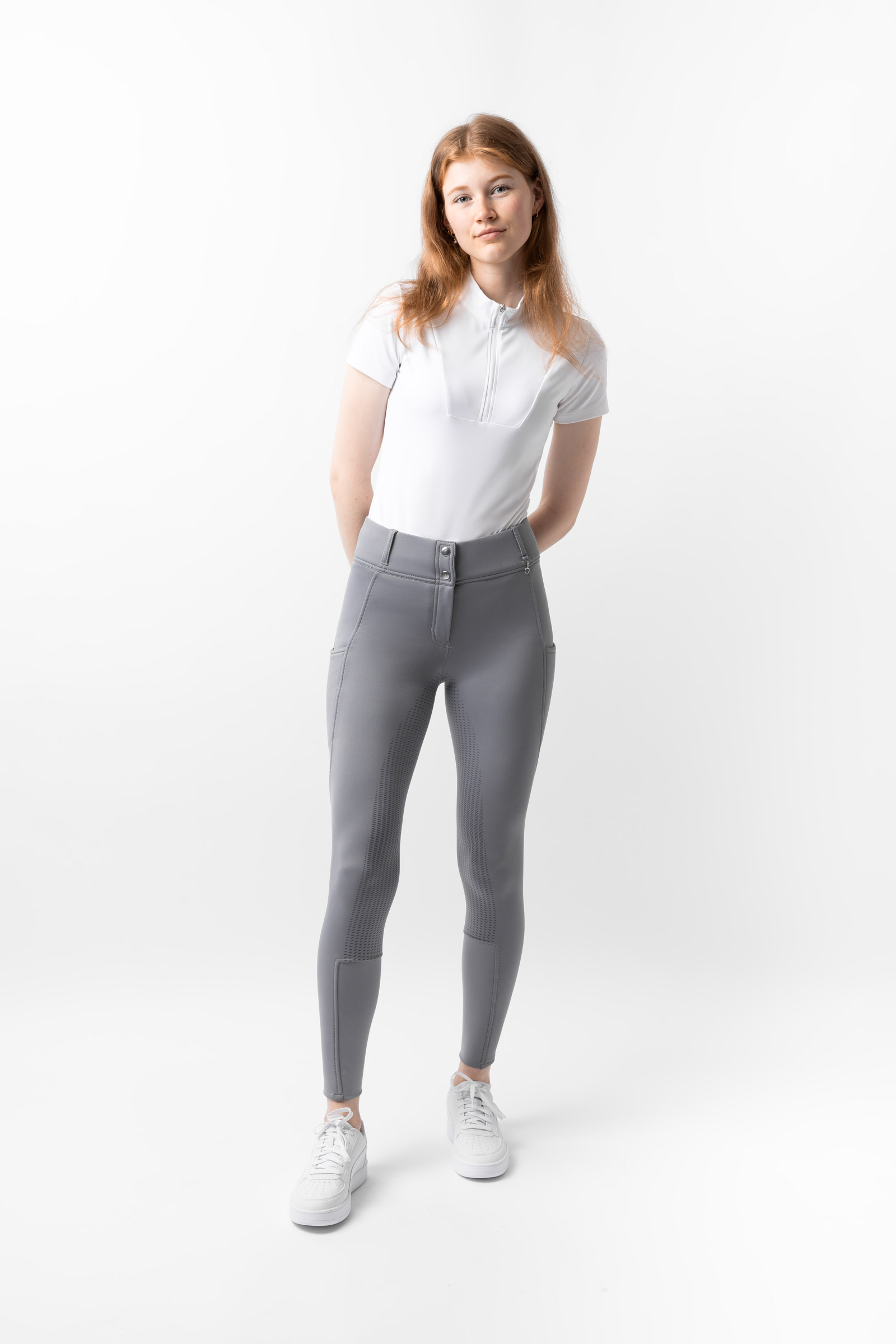 Pantalones de Montar Térmicos con Agarre Completo para Mujer Horze Mira