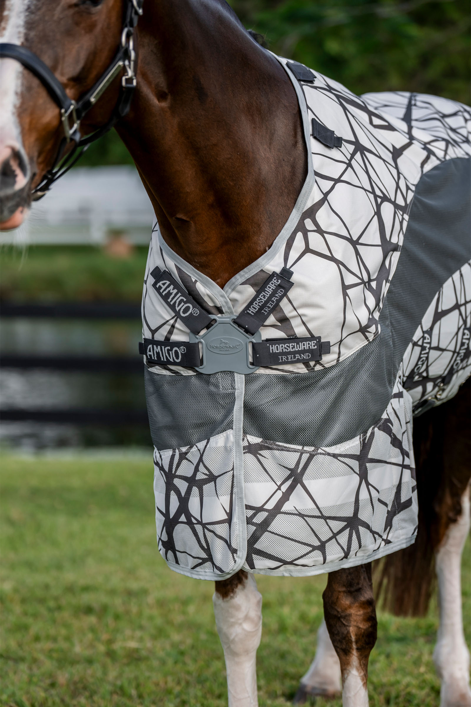 Horseware Amigo 3-in-1 CamoFly Manta Anti-moscas