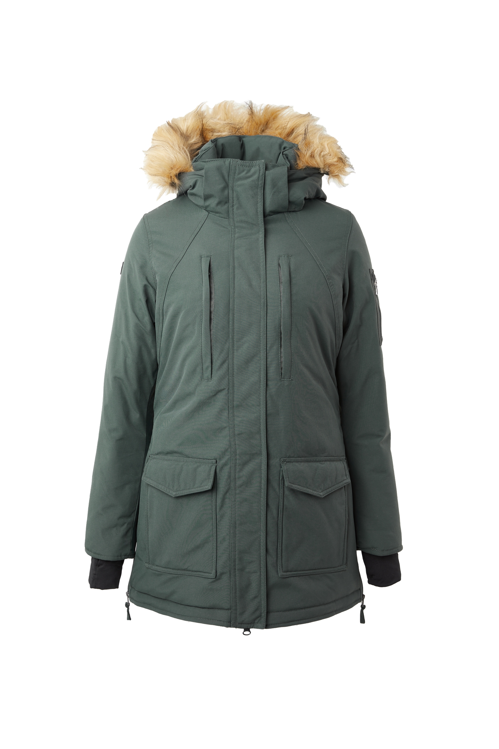 Urban Chic Chaqueta Parka Largo para Mujer Horze Brooke