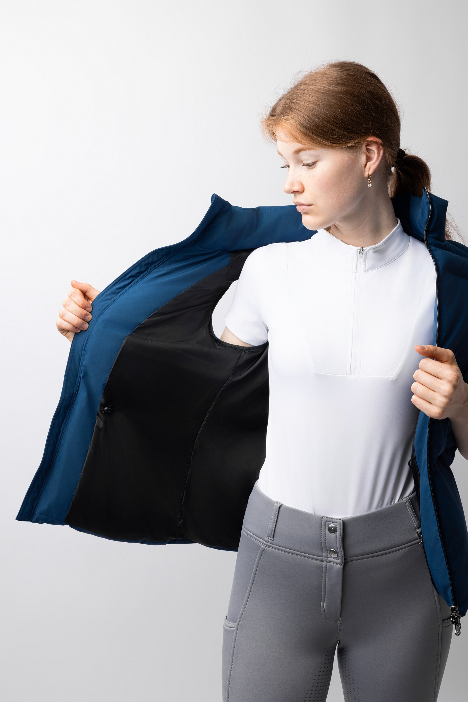 Horze Oona Chaleco acolchado para montar 