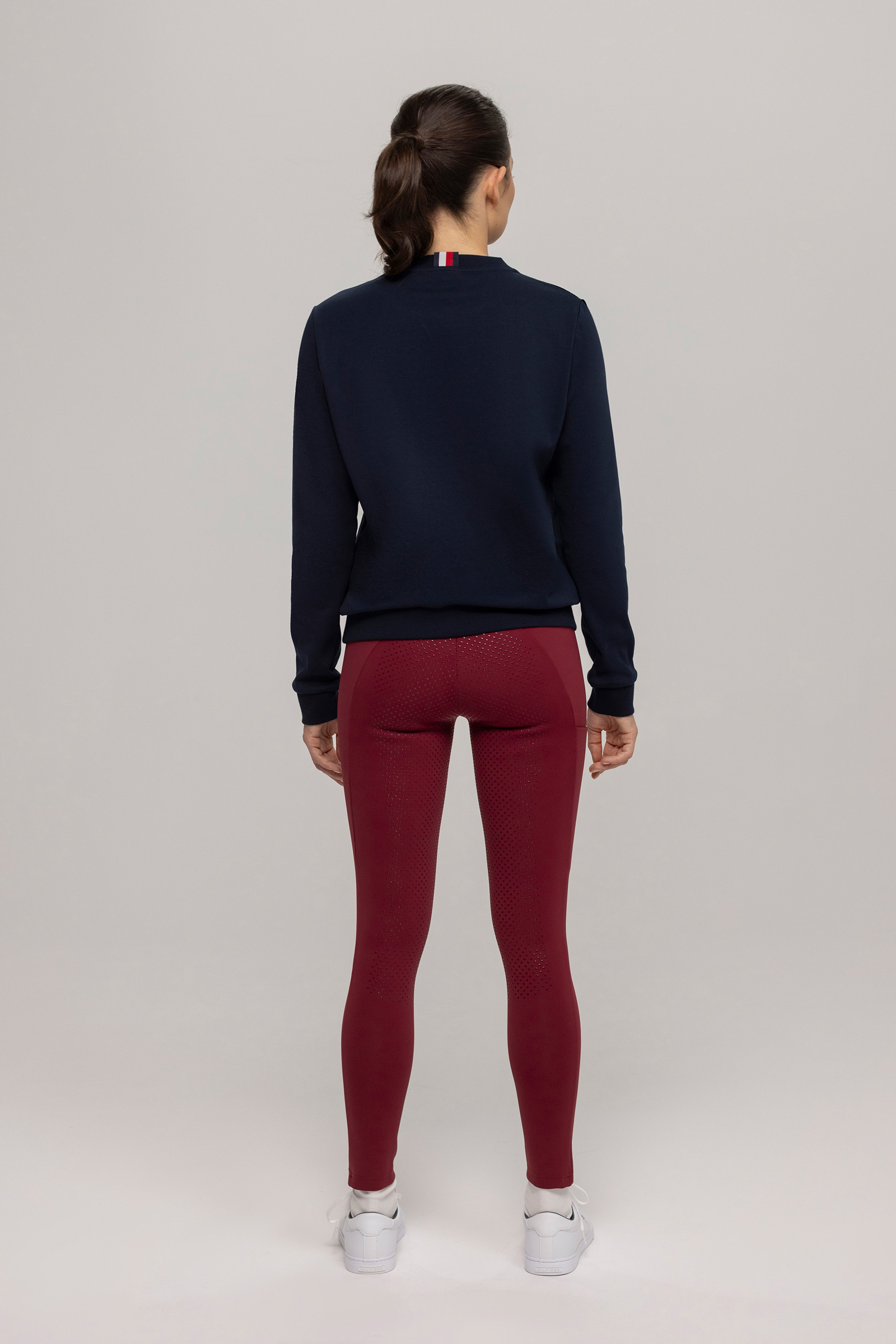 Tommy Hilfiger Equestrian Illinois suéter para mujer con estampado gráfico