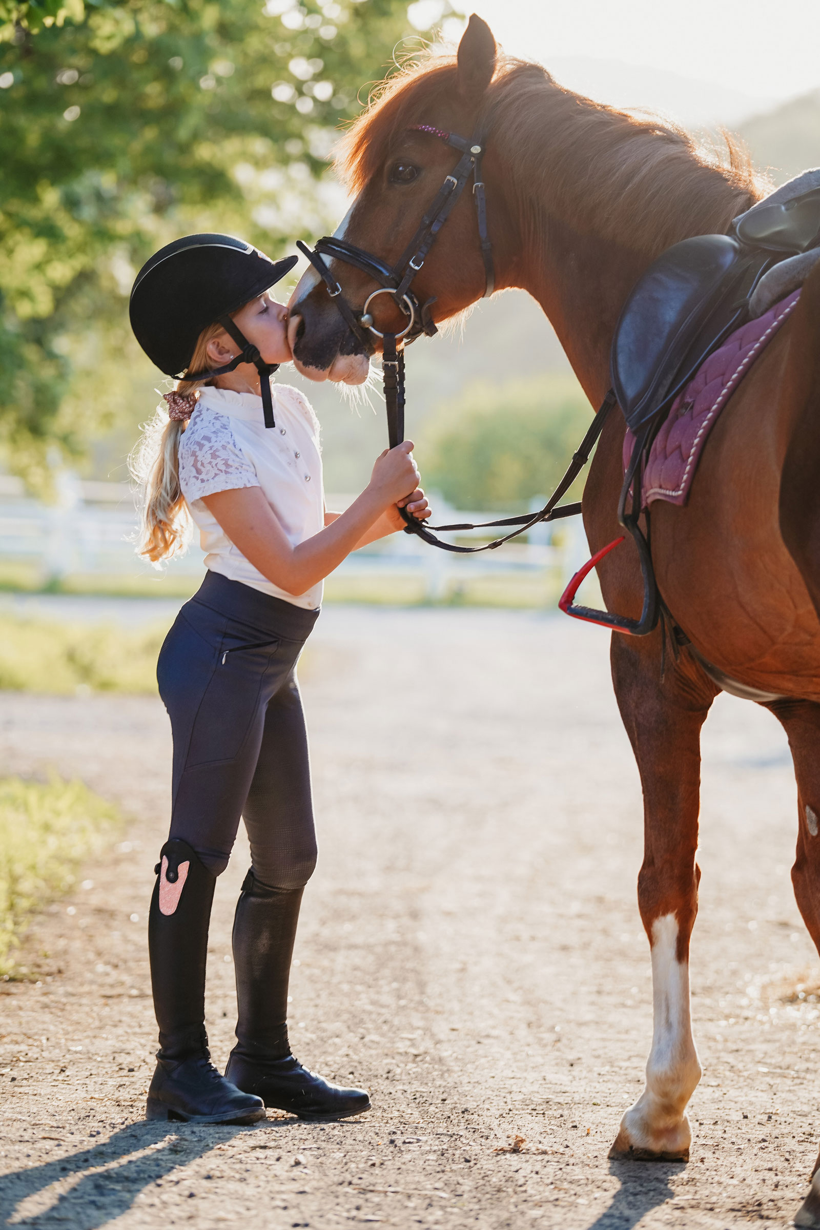 Suedwind Footwear Nova Fun Convertible botas de equitación de cuero para niños