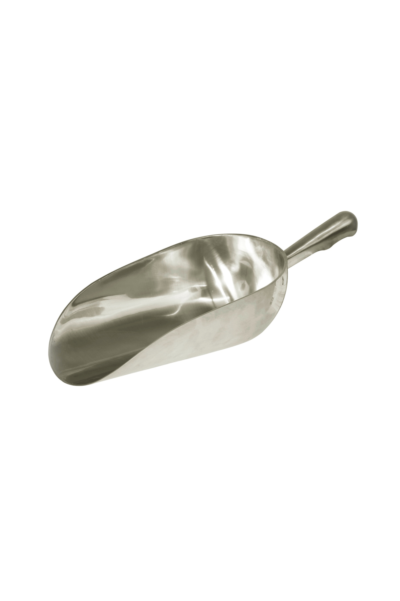 Kerbl Pala para pienso de aluminio, redonda, 1600 g